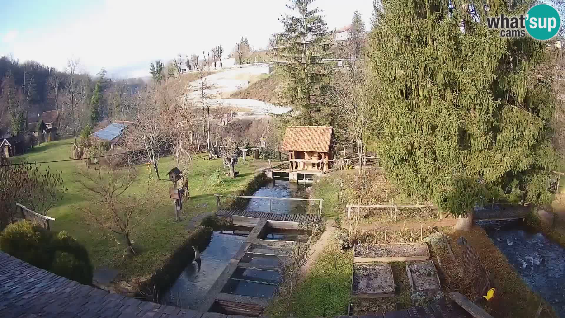 Live webcam Rastoke – fiume Slunjčica – Croazia