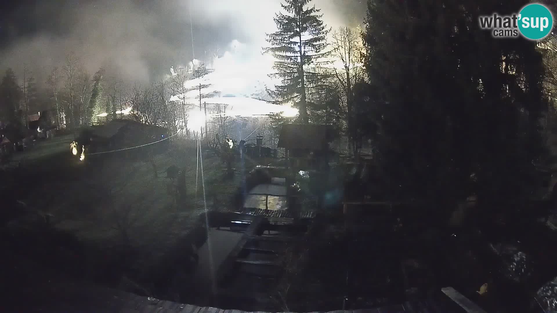 Web kamera uživo Rastoke – rijeka Slunjčica – Hrvatska