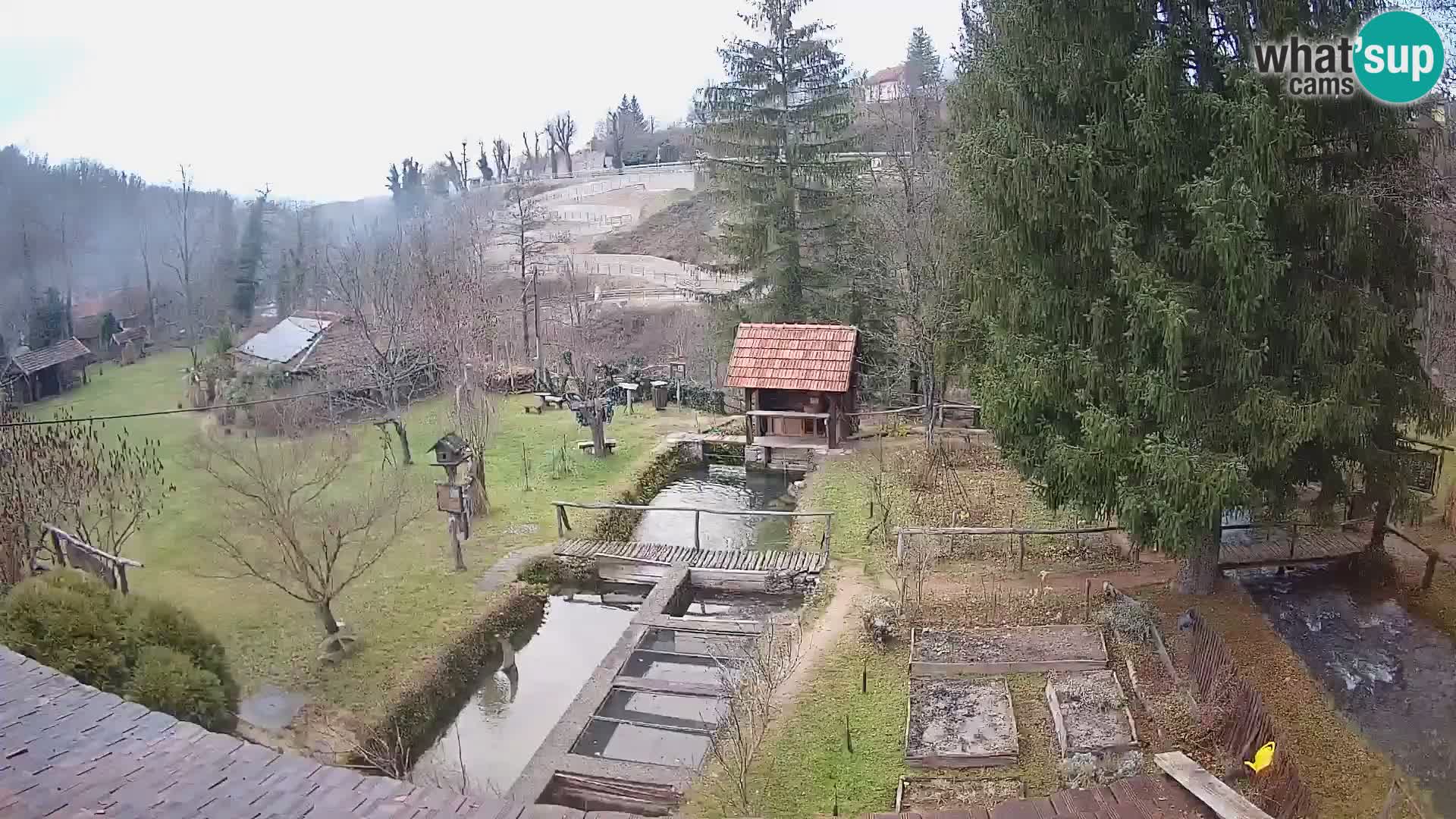 Web kamera uživo Rastoke – rijeka Slunjčica – Hrvatska