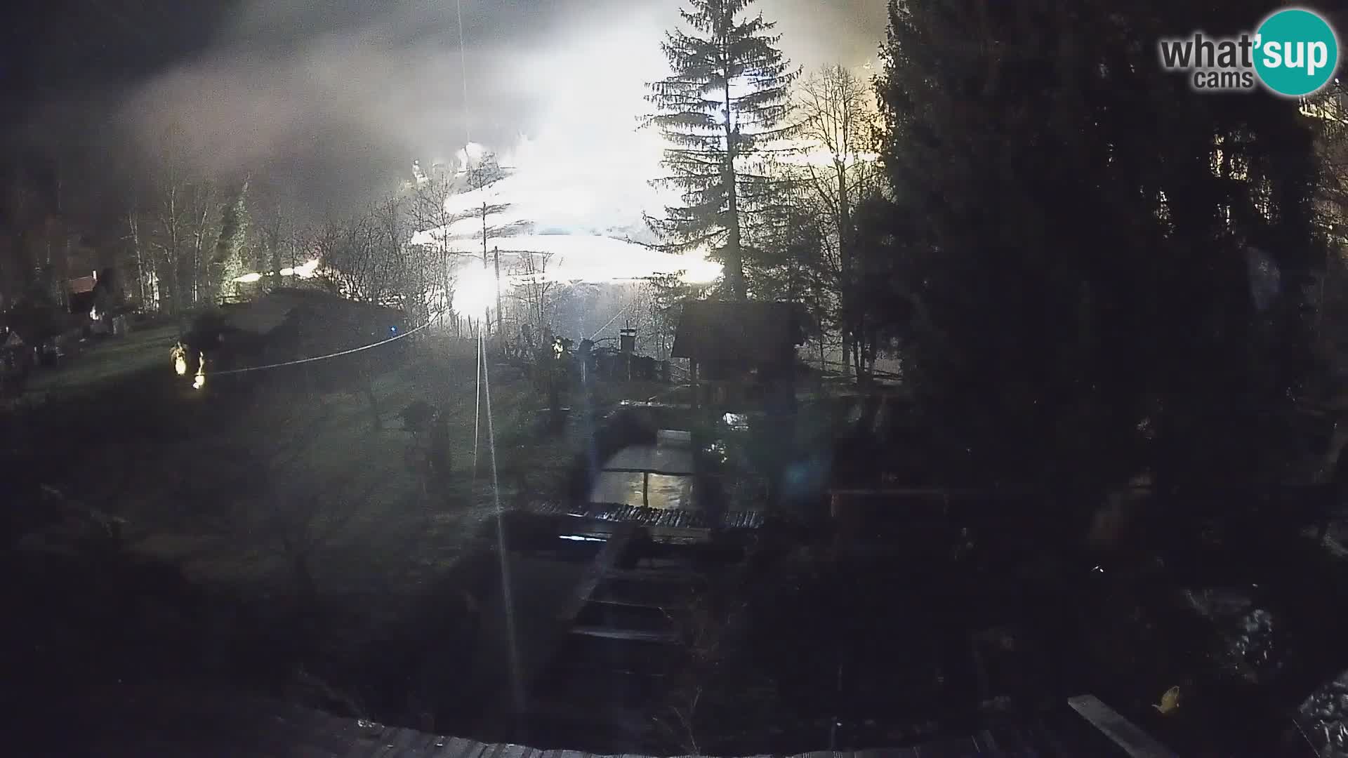 Web kamera uživo Rastoke – rijeka Slunjčica – Hrvatska