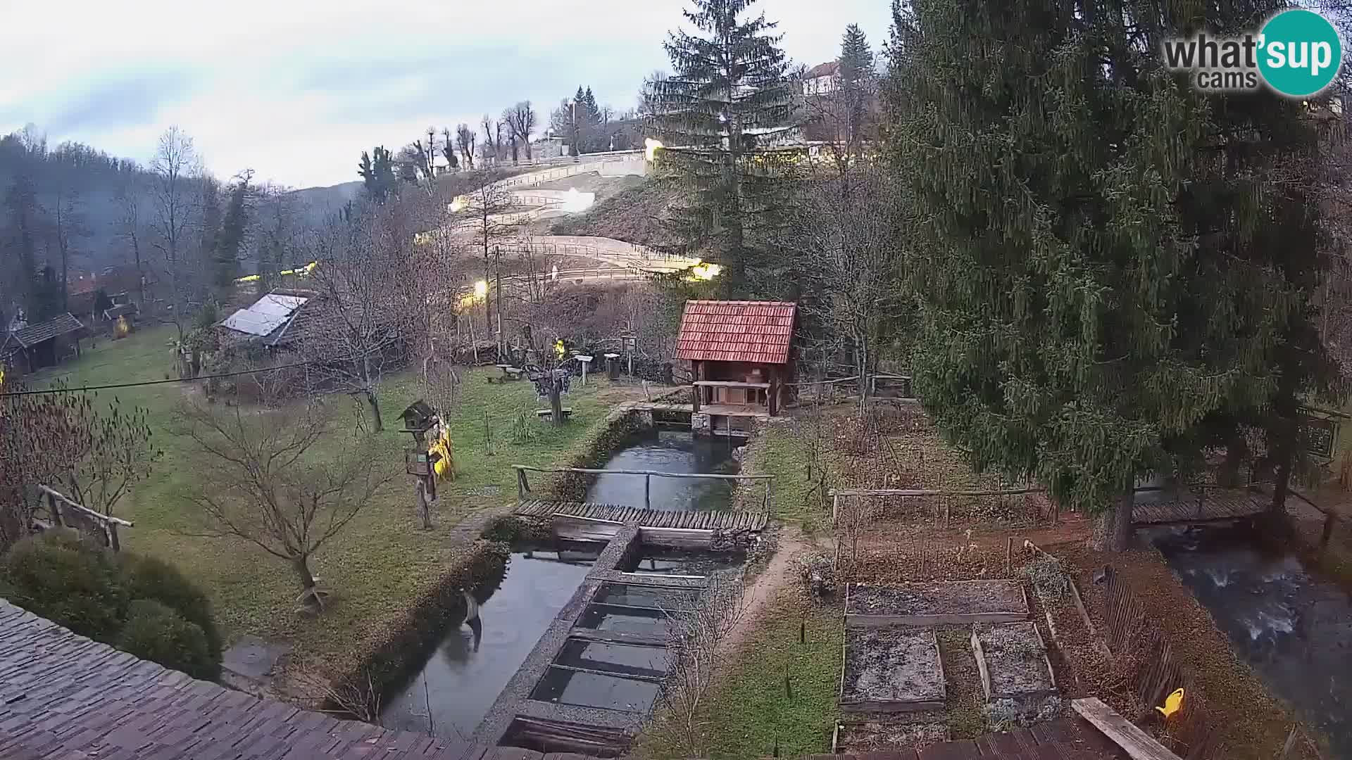 Live-Webcam Rastoke – Fluss Slunjčica – Kroatien