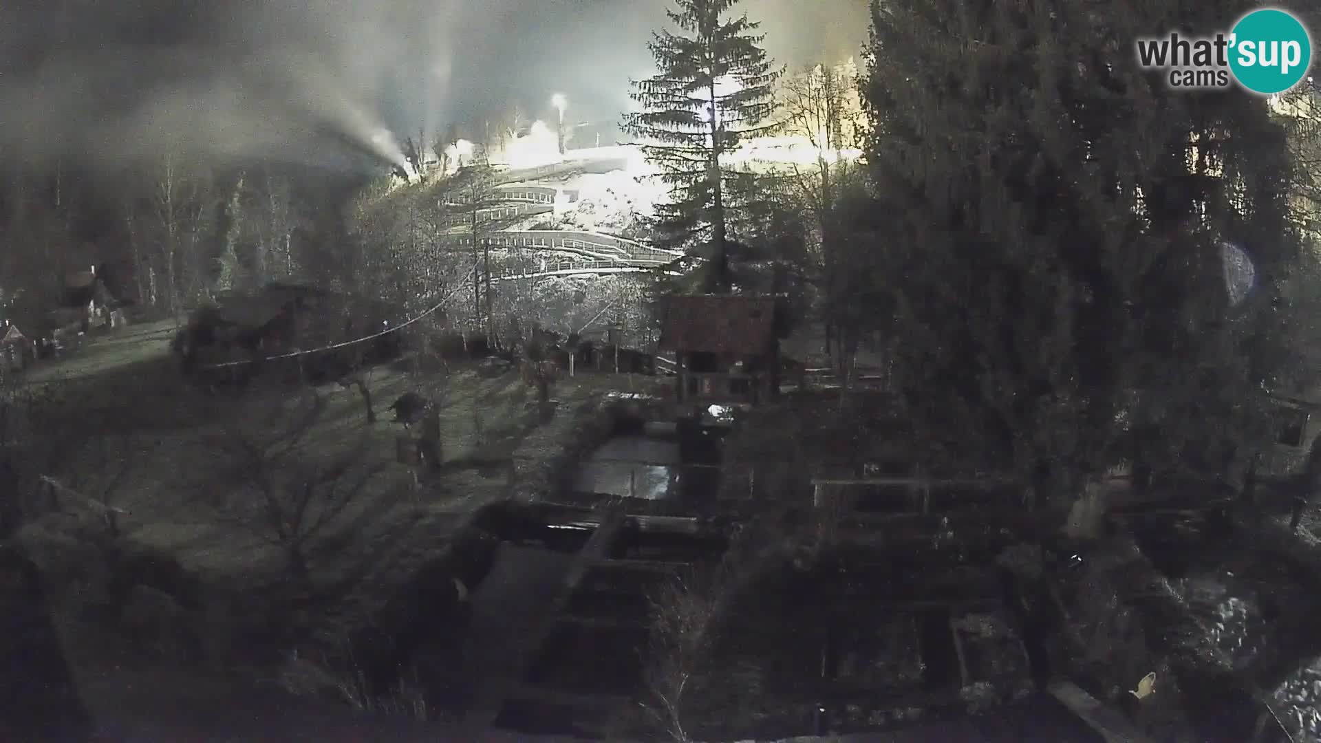 Live webcam Rastoke – river Slunjčica – Croatia