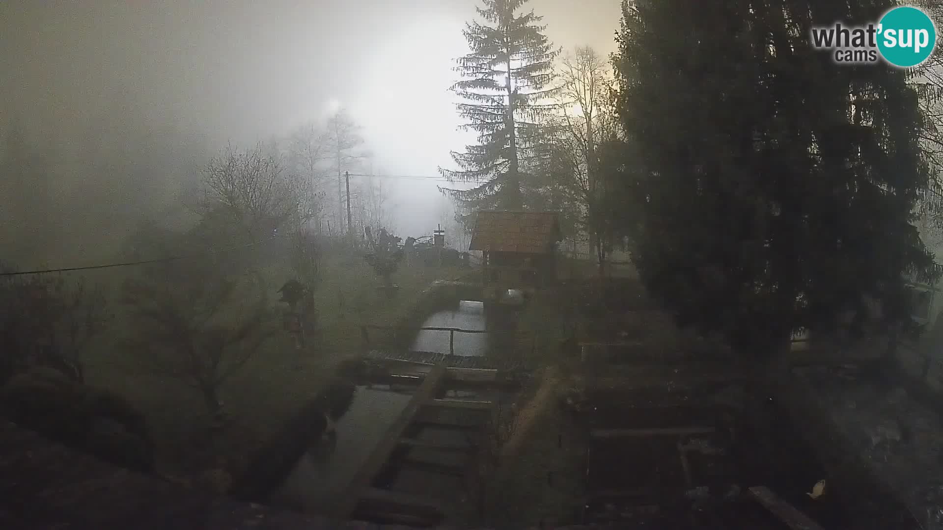 Webcam en direct Rastoke – rivière Slunjčica – Croatie