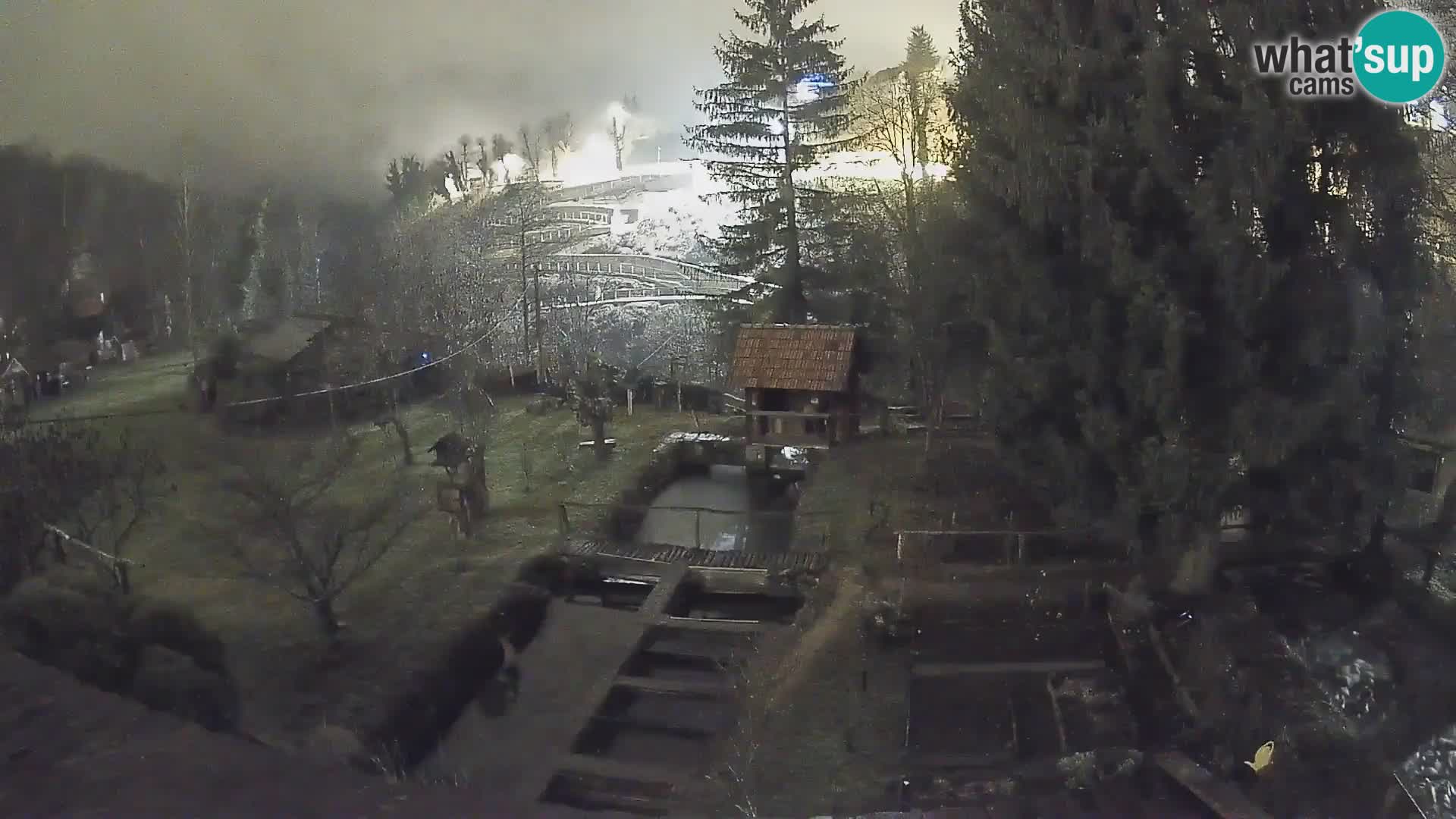 Live webcam Rastoke – fiume Slunjčica – Croazia