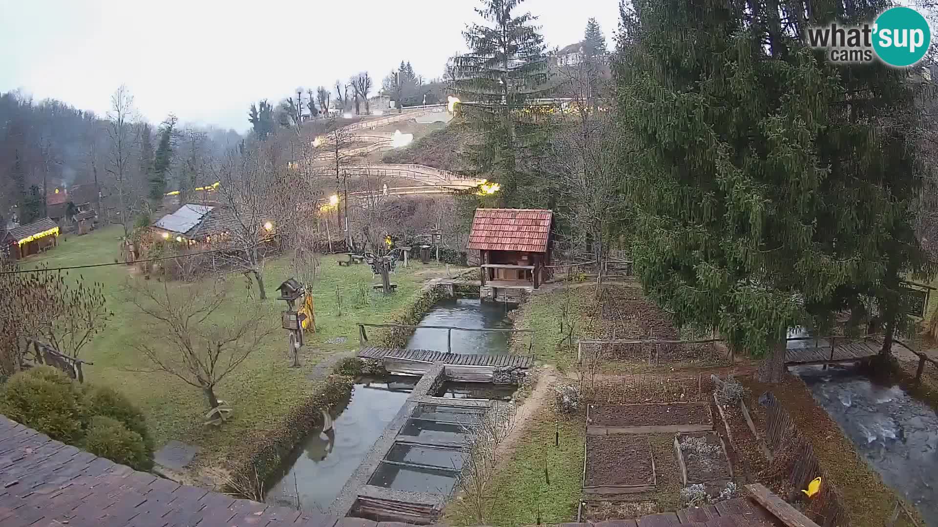 Live-Webcam Rastoke – Fluss Slunjčica – Kroatien
