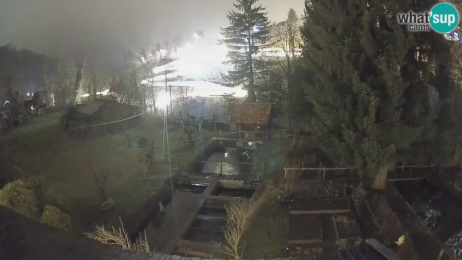 Live-Webcam Rastoke – Fluss Slunjčica – Kroatien