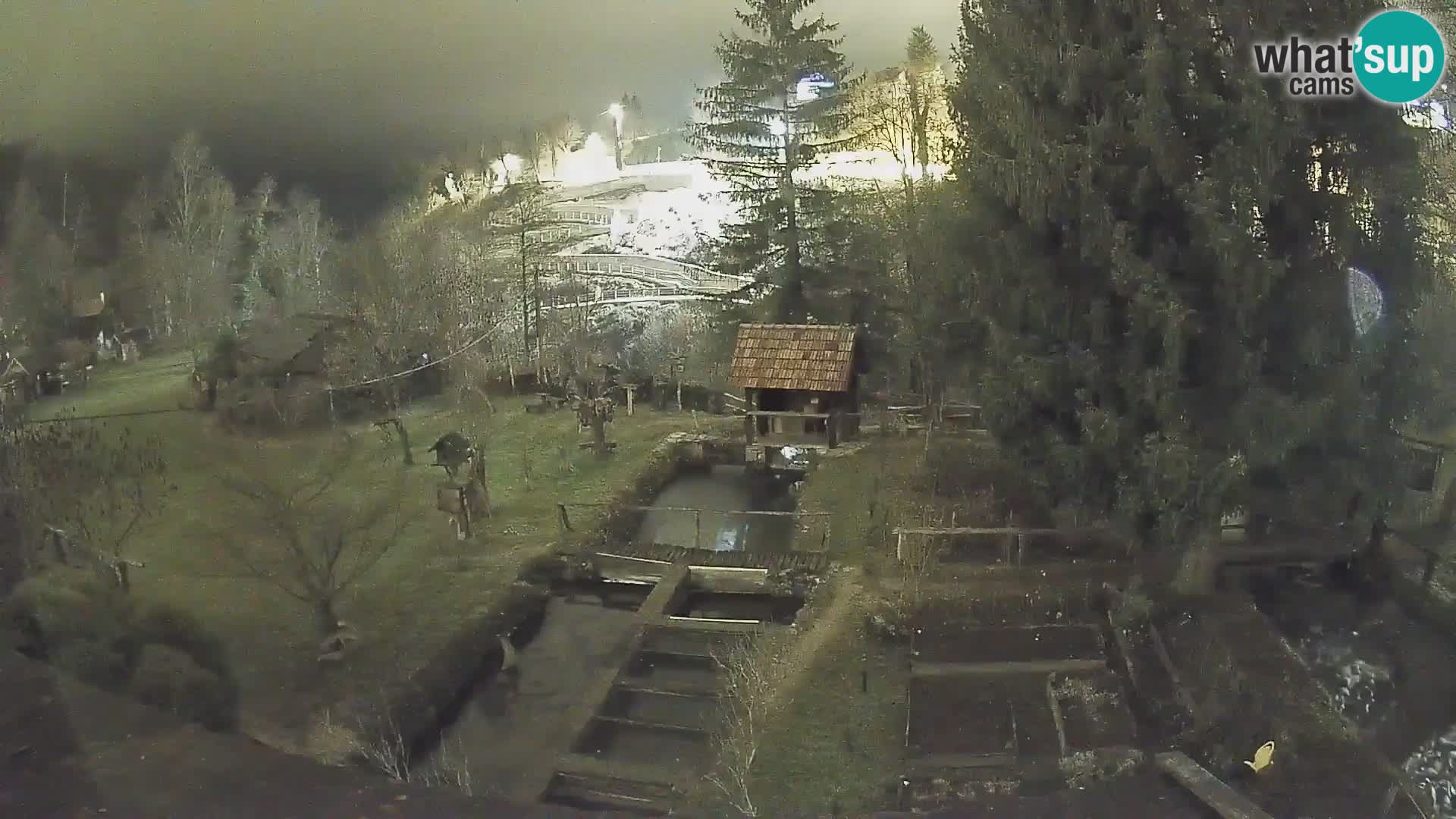 Live webcam Rastoke – fiume Slunjčica – Croazia