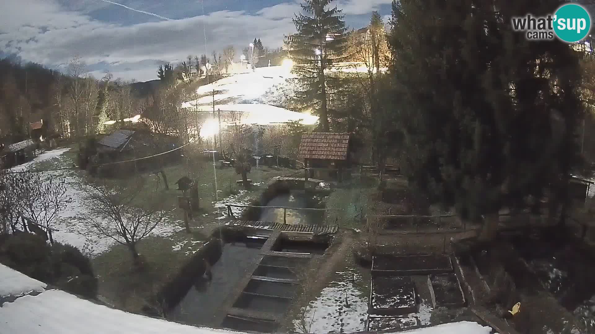 Live webcam Rastoke – fiume Slunjčica – Croazia