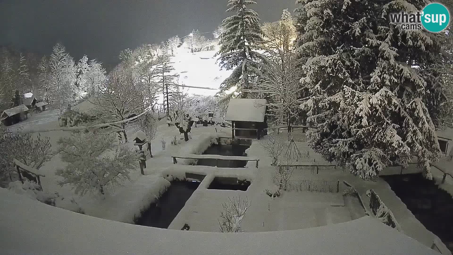 Live webcam Rastoke – fiume Slunjčica – Croazia