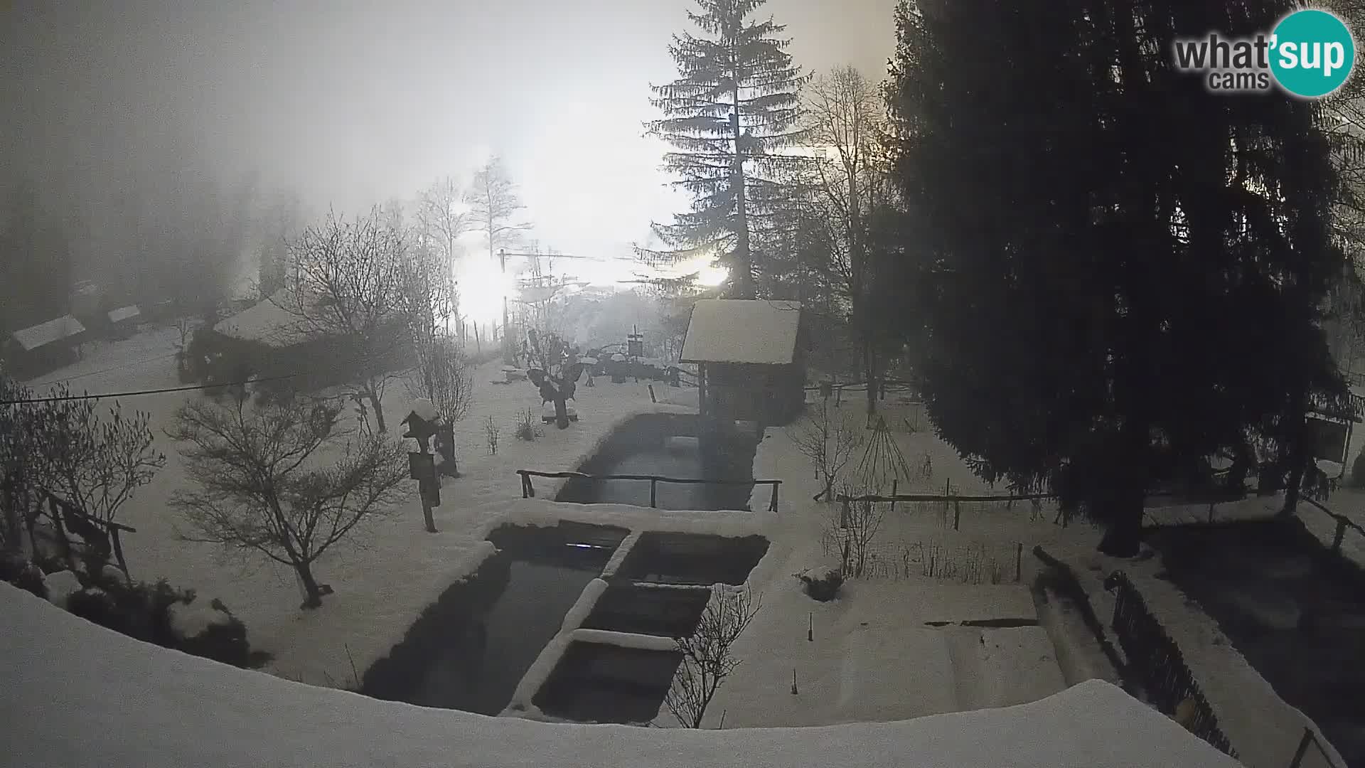 Live-Webcam Rastoke – Fluss Slunjčica – Kroatien