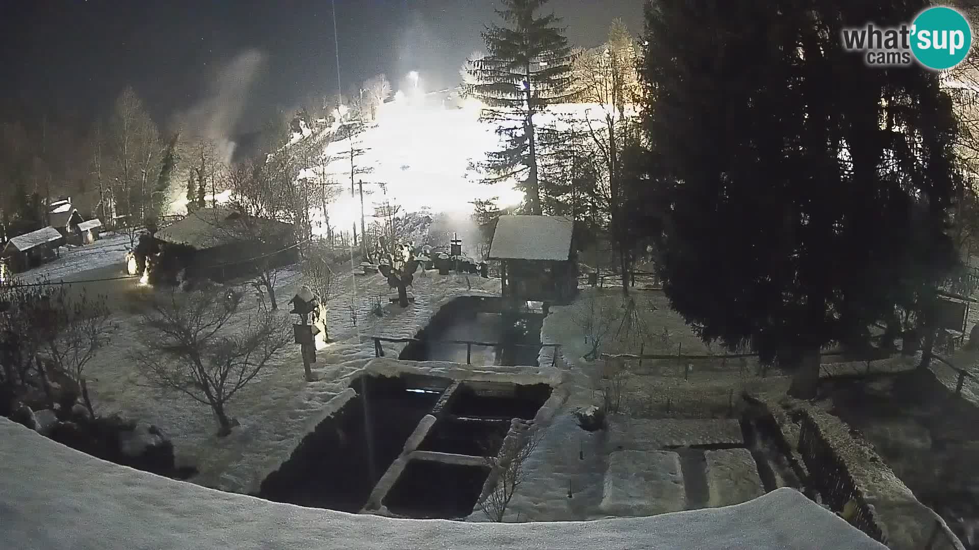 Live webcam Rastoke – river Slunjčica – Croatia