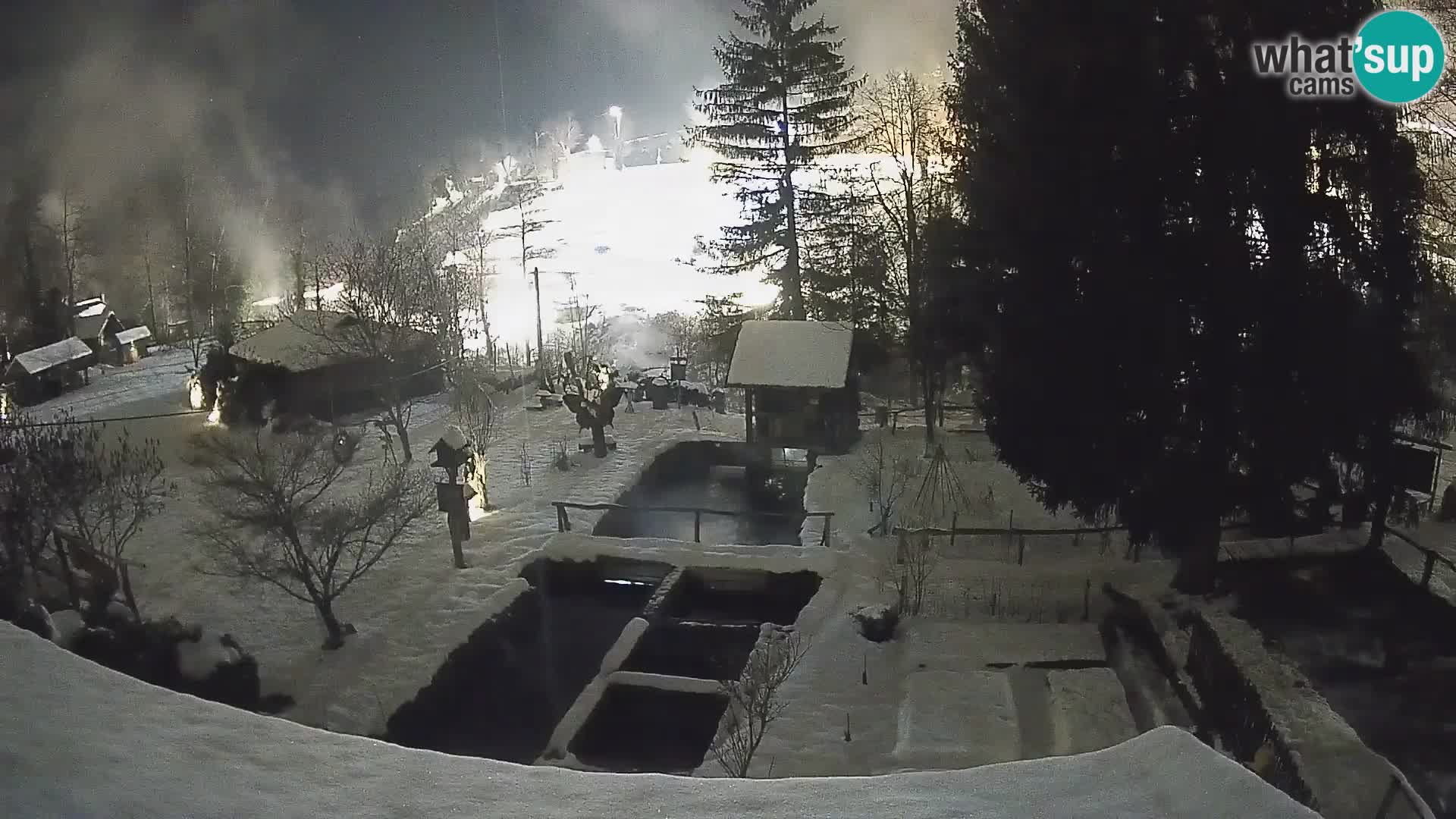 Live webcam Rastoke – fiume Slunjčica – Croazia