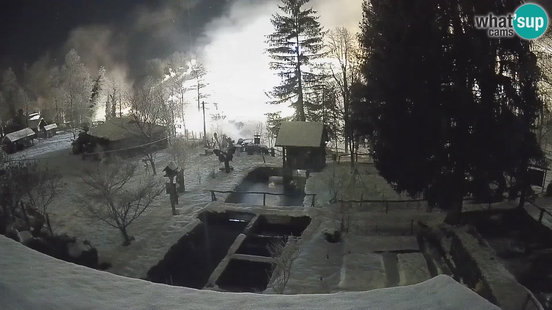 Live webcam Rastoke – fiume Slunjčica – Croazia