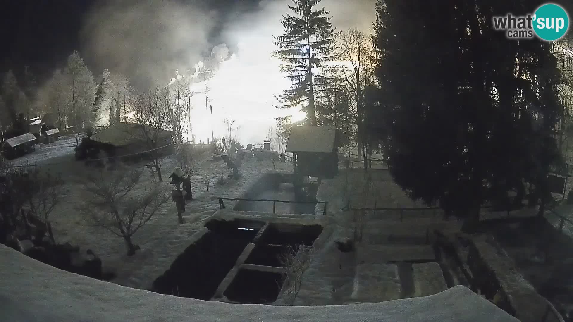 Cámara web en vivo Rastoke – río Slunjčica – Croacia