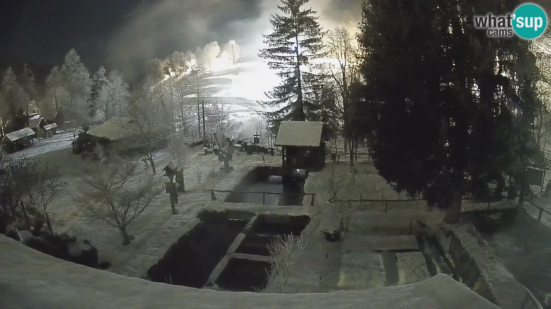 Cámara web en vivo Rastoke – río Slunjčica – Croacia