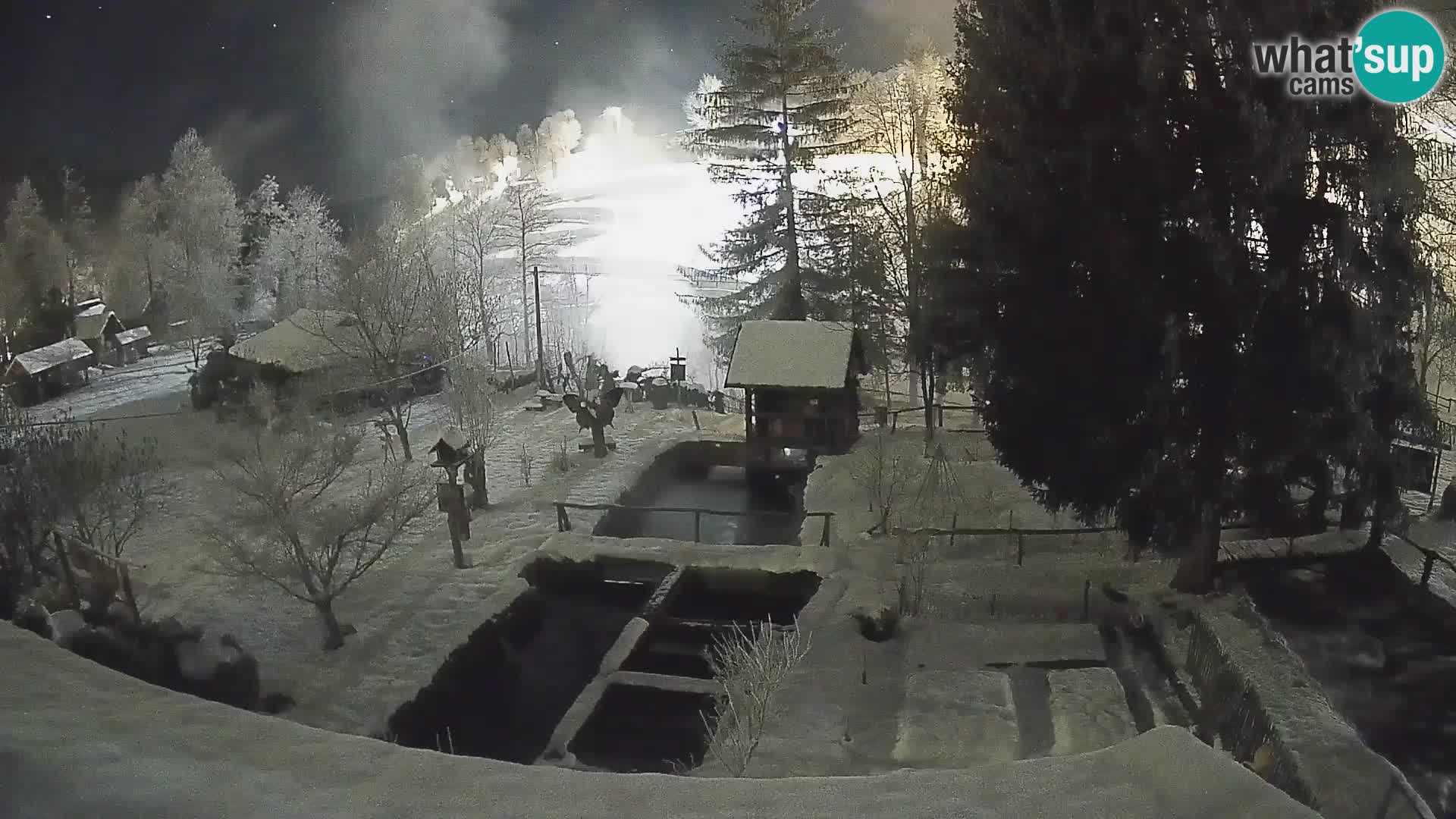 Cámara web en vivo Rastoke – río Slunjčica – Croacia