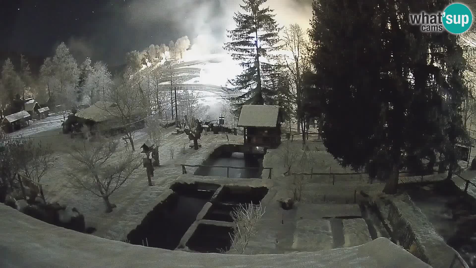 Cámara web en vivo Rastoke – río Slunjčica – Croacia