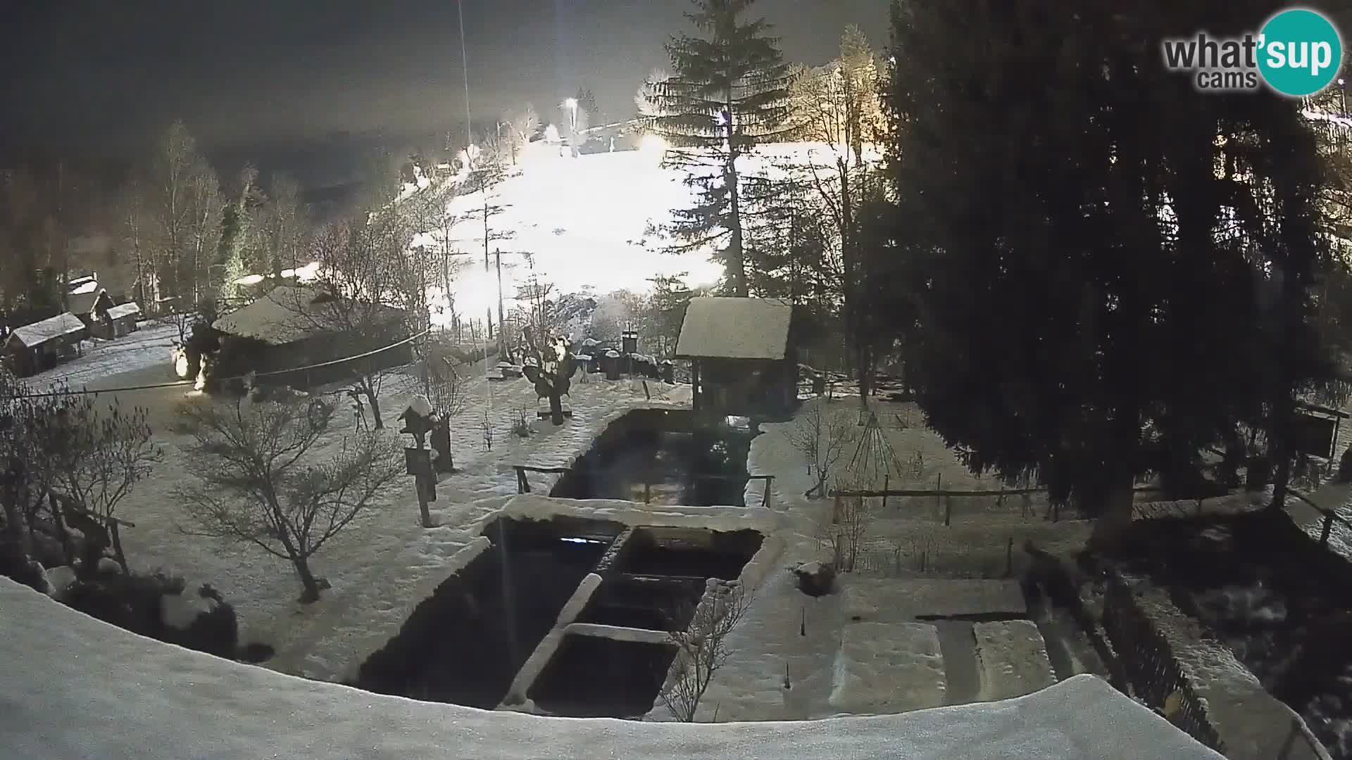 Cámara web en vivo Rastoke – río Slunjčica – Croacia