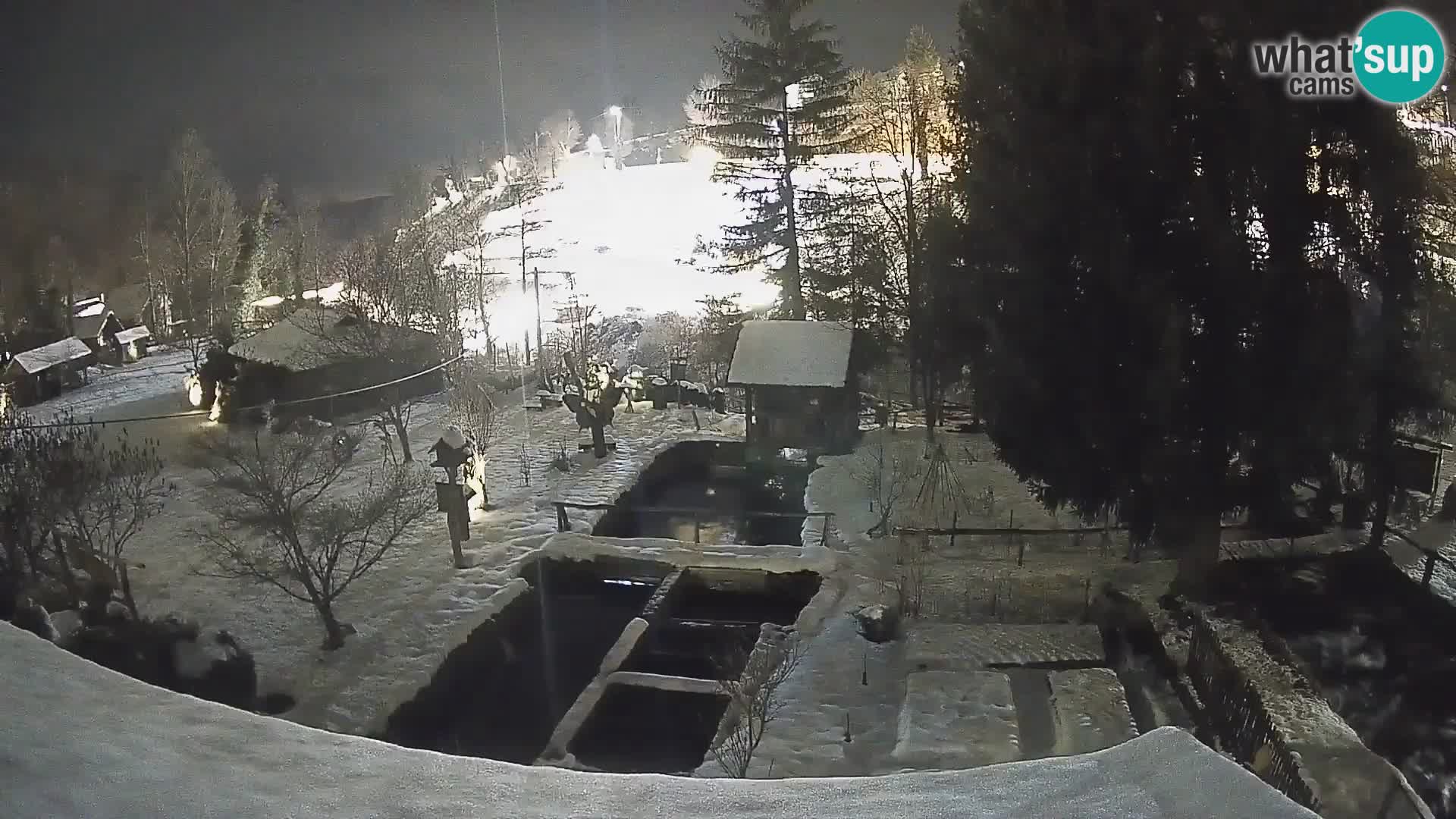 Live webcam Rastoke – fiume Slunjčica – Croazia