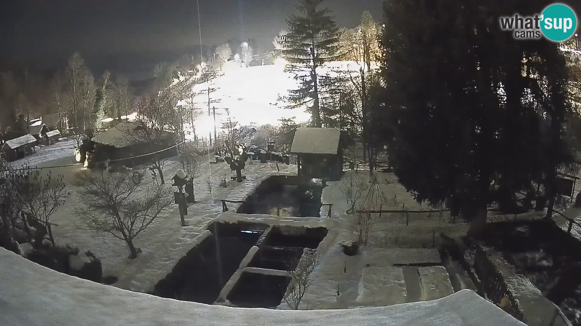Live webcam Rastoke – fiume Slunjčica – Croazia