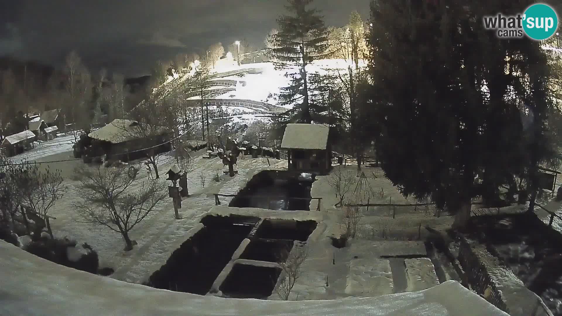 Live webcam Rastoke – fiume Slunjčica – Croazia