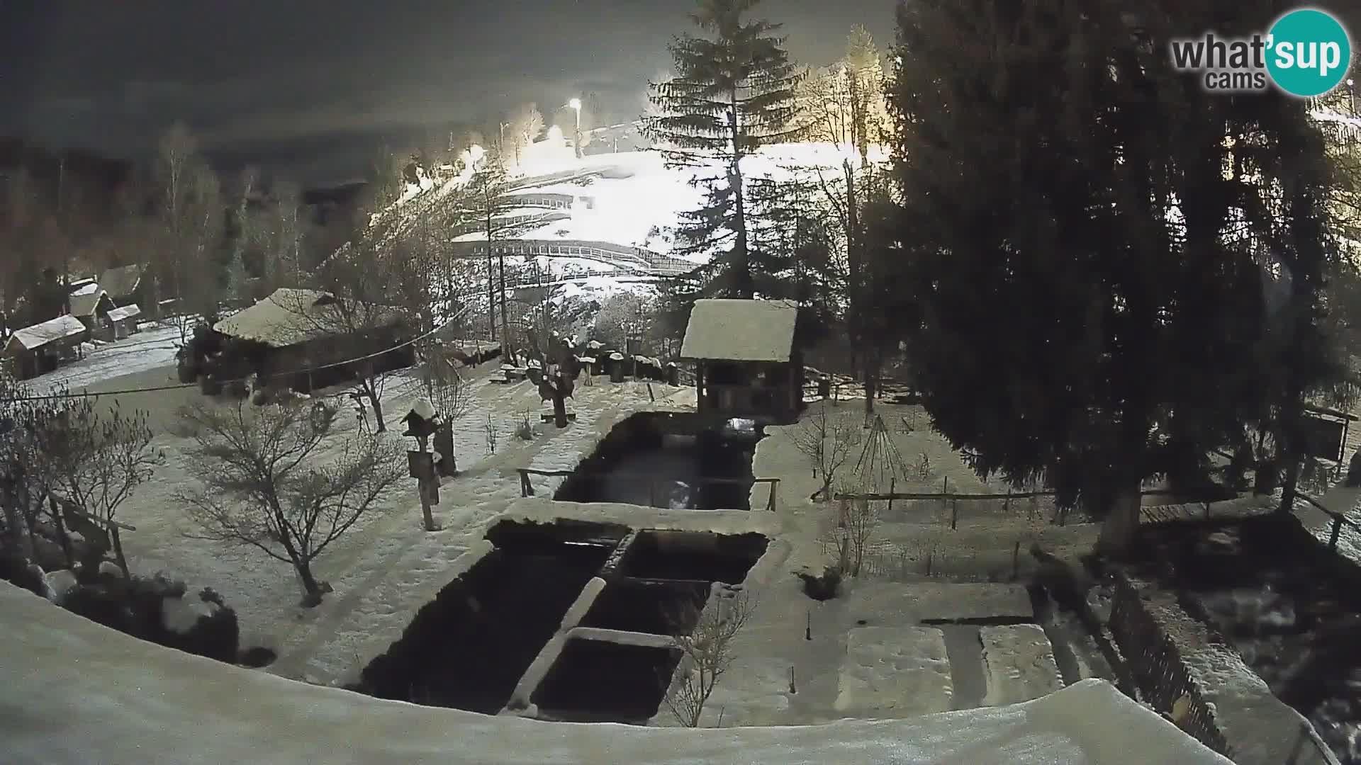 Web kamera uživo Rastoke – rijeka Slunjčica – Hrvatska