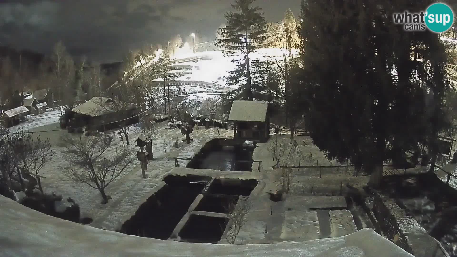 Cámara web en vivo Rastoke – río Slunjčica – Croacia