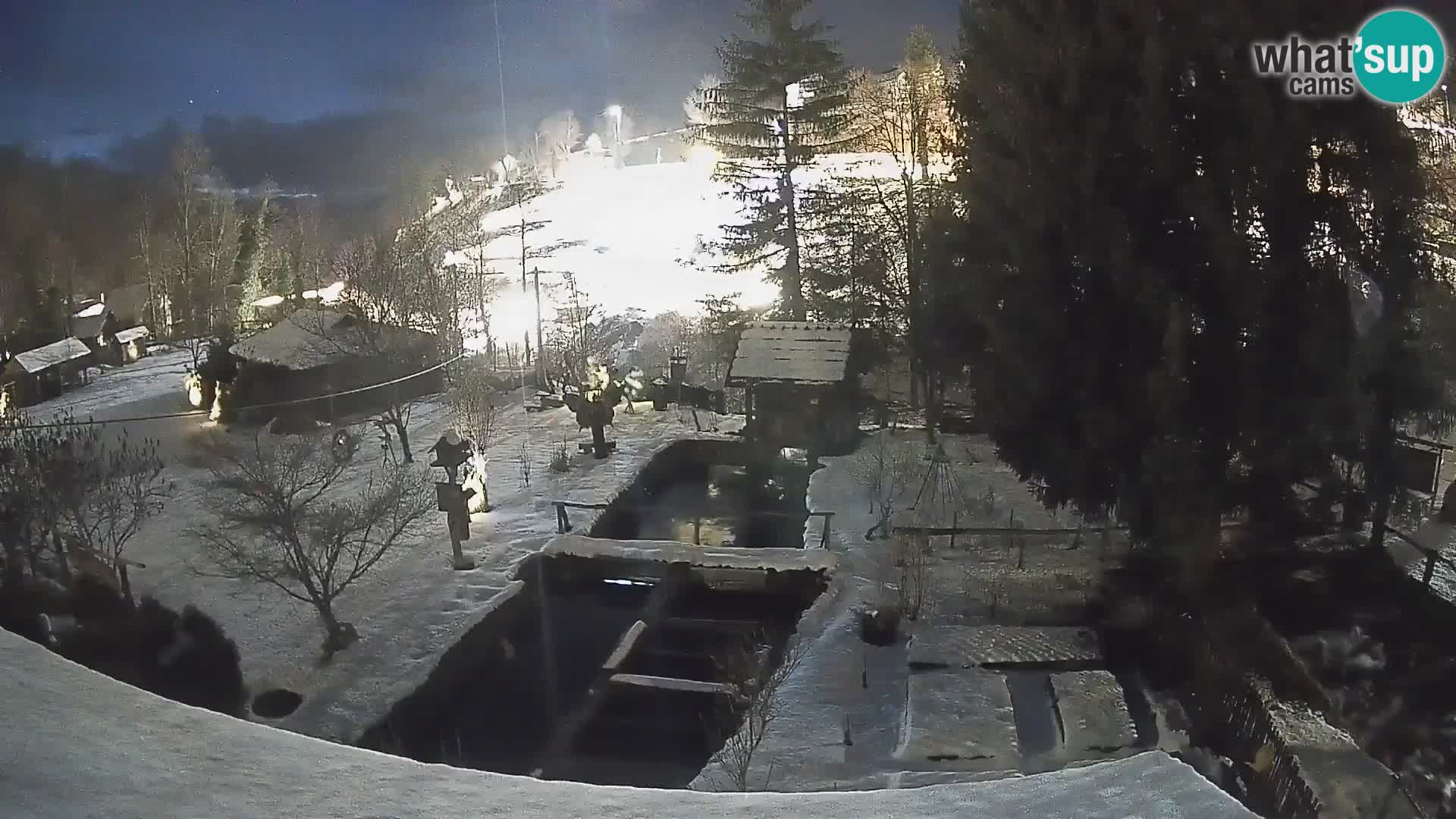 Live webcam Rastoke – fiume Slunjčica – Croazia