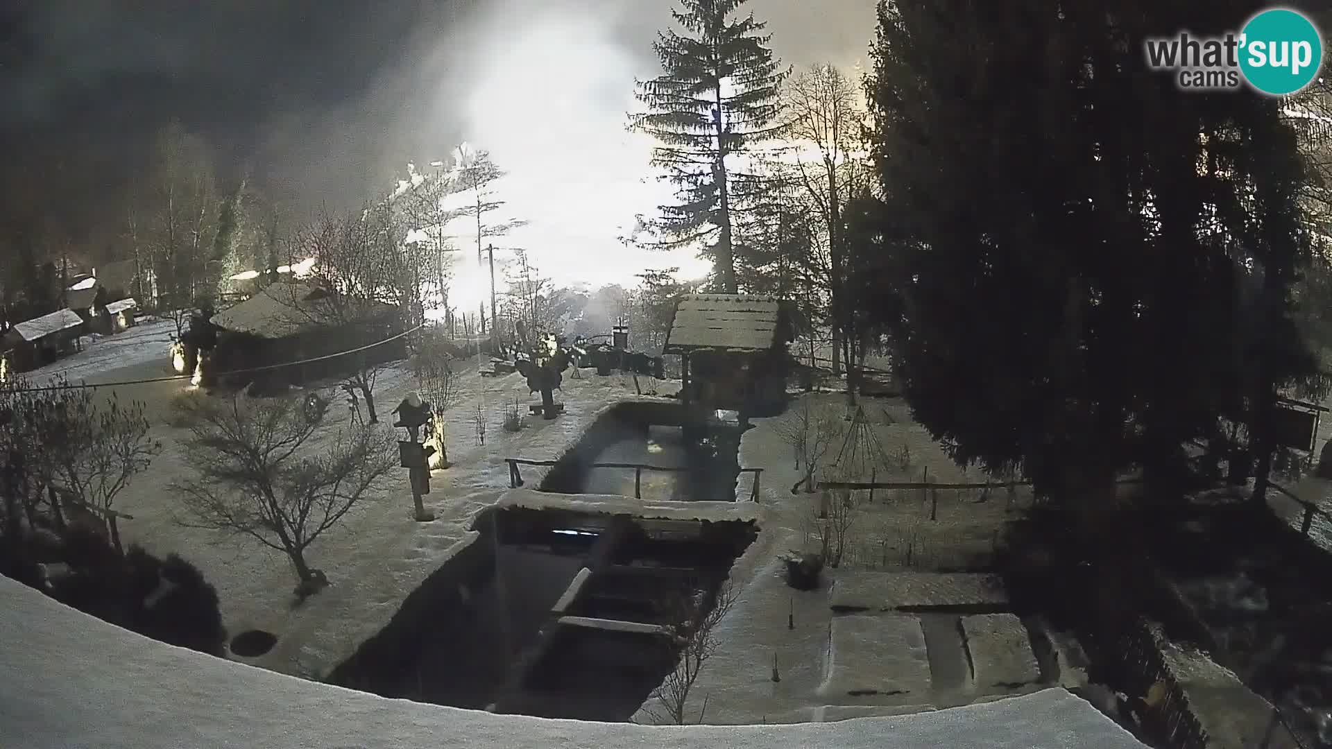 Cámara web en vivo Rastoke – río Slunjčica – Croacia