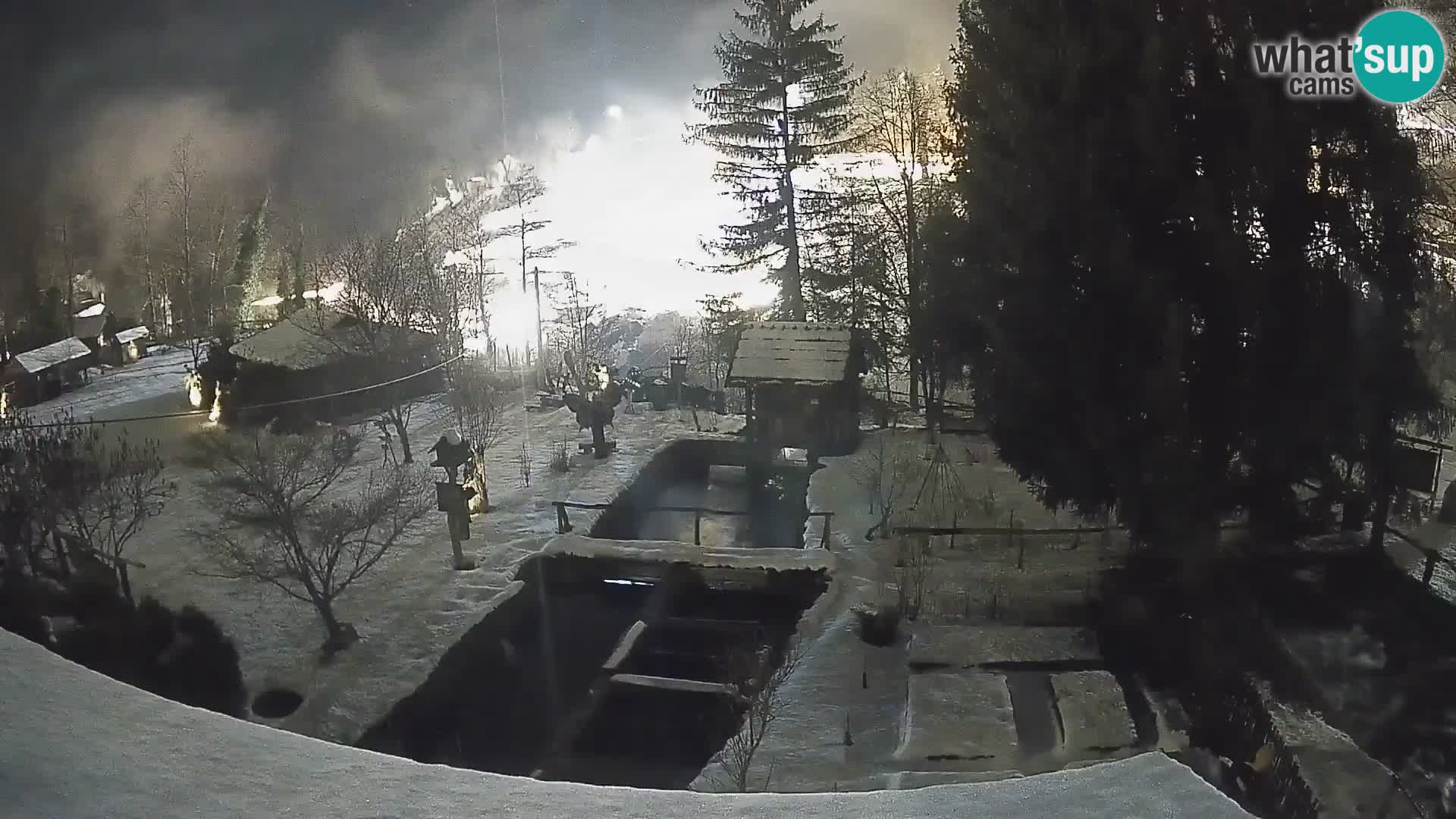 Live webcam Rastoke – fiume Slunjčica – Croazia