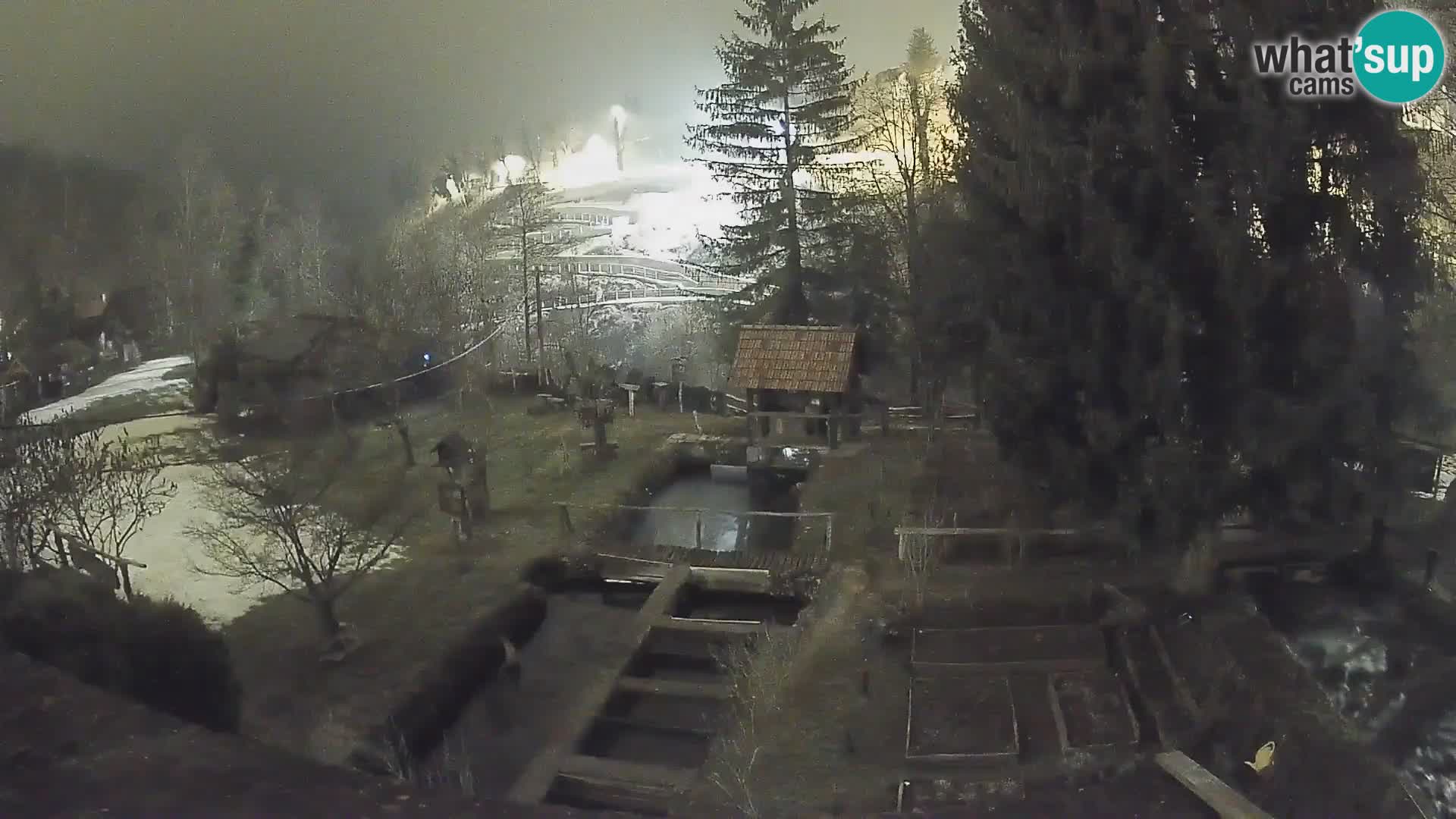 Live webcam Rastoke – river Slunjčica – Croatia