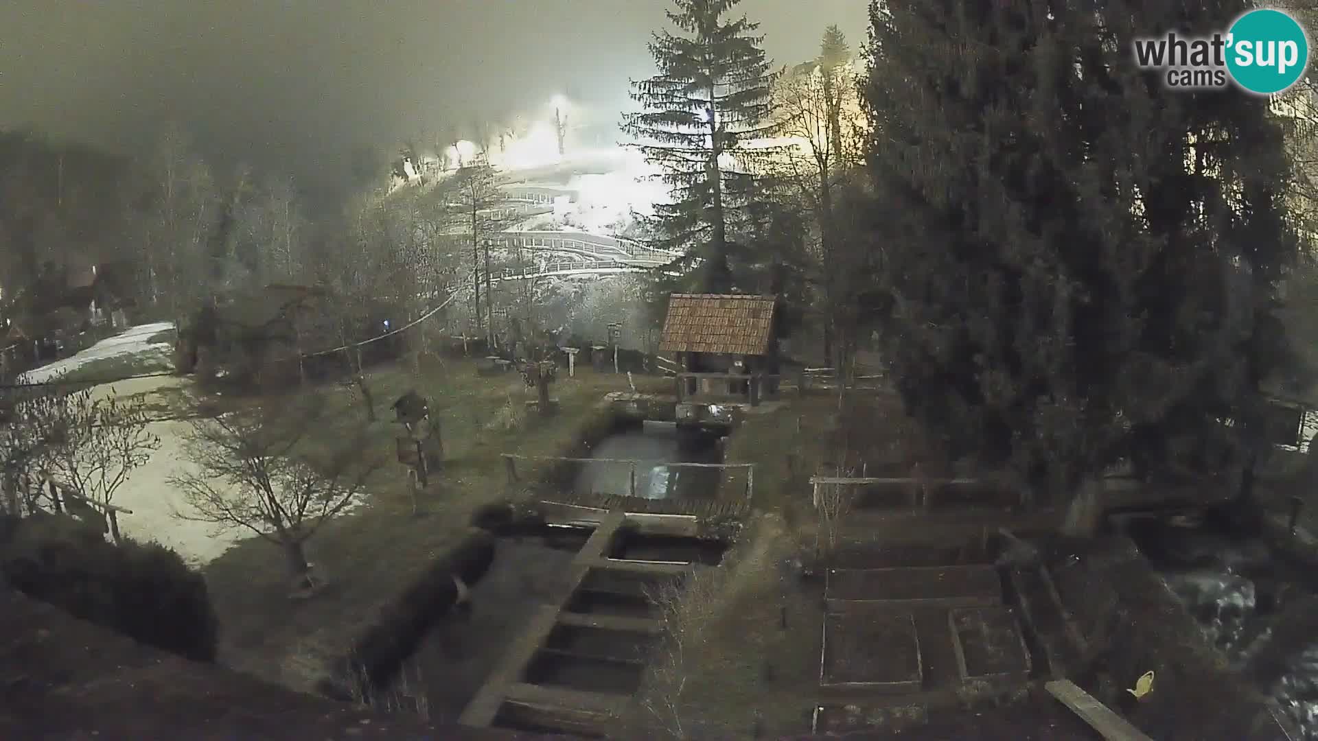 Live webcam Rastoke – river Slunjčica – Croatia