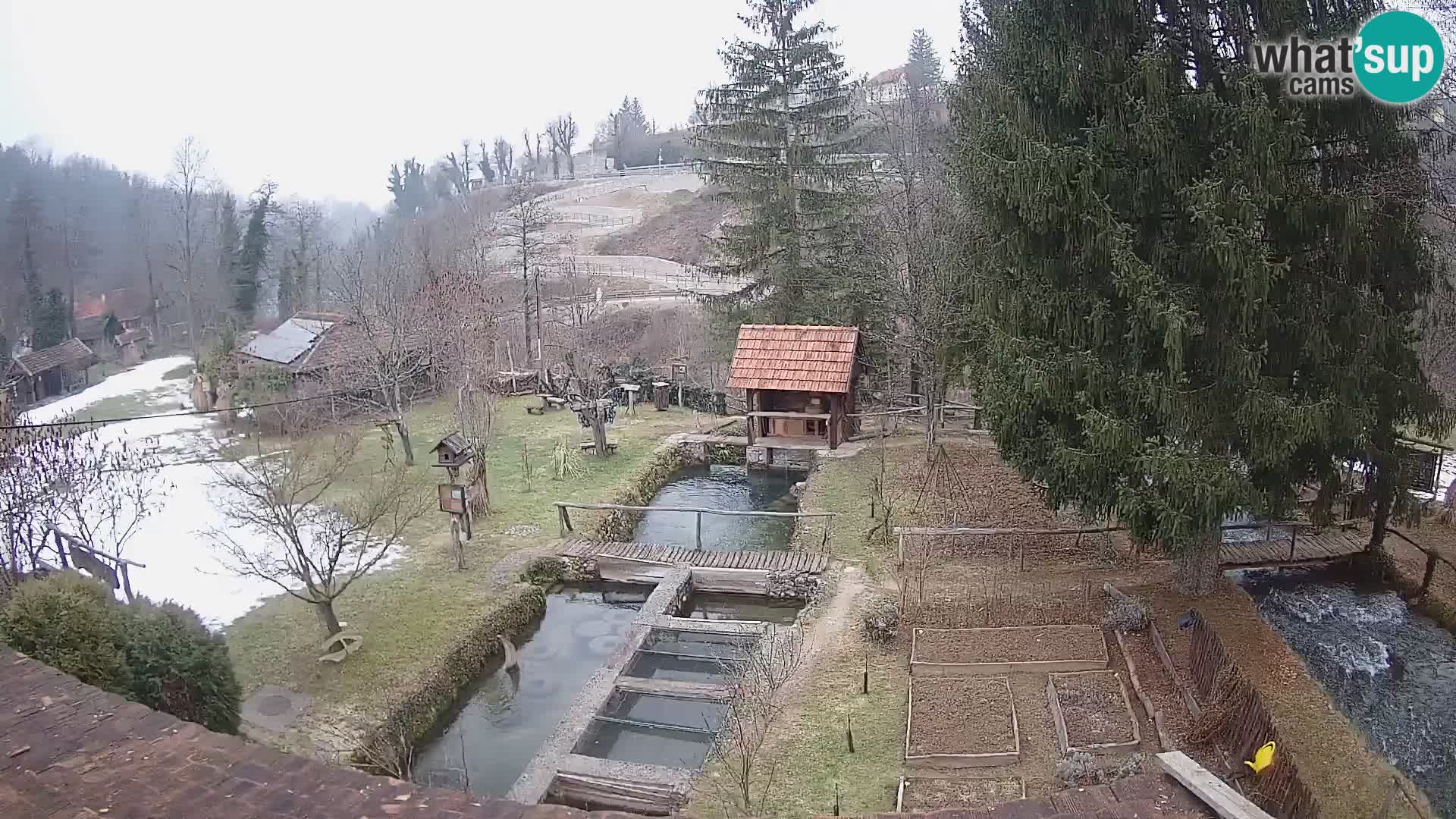 Live webcam Rastoke – fiume Slunjčica – Croazia