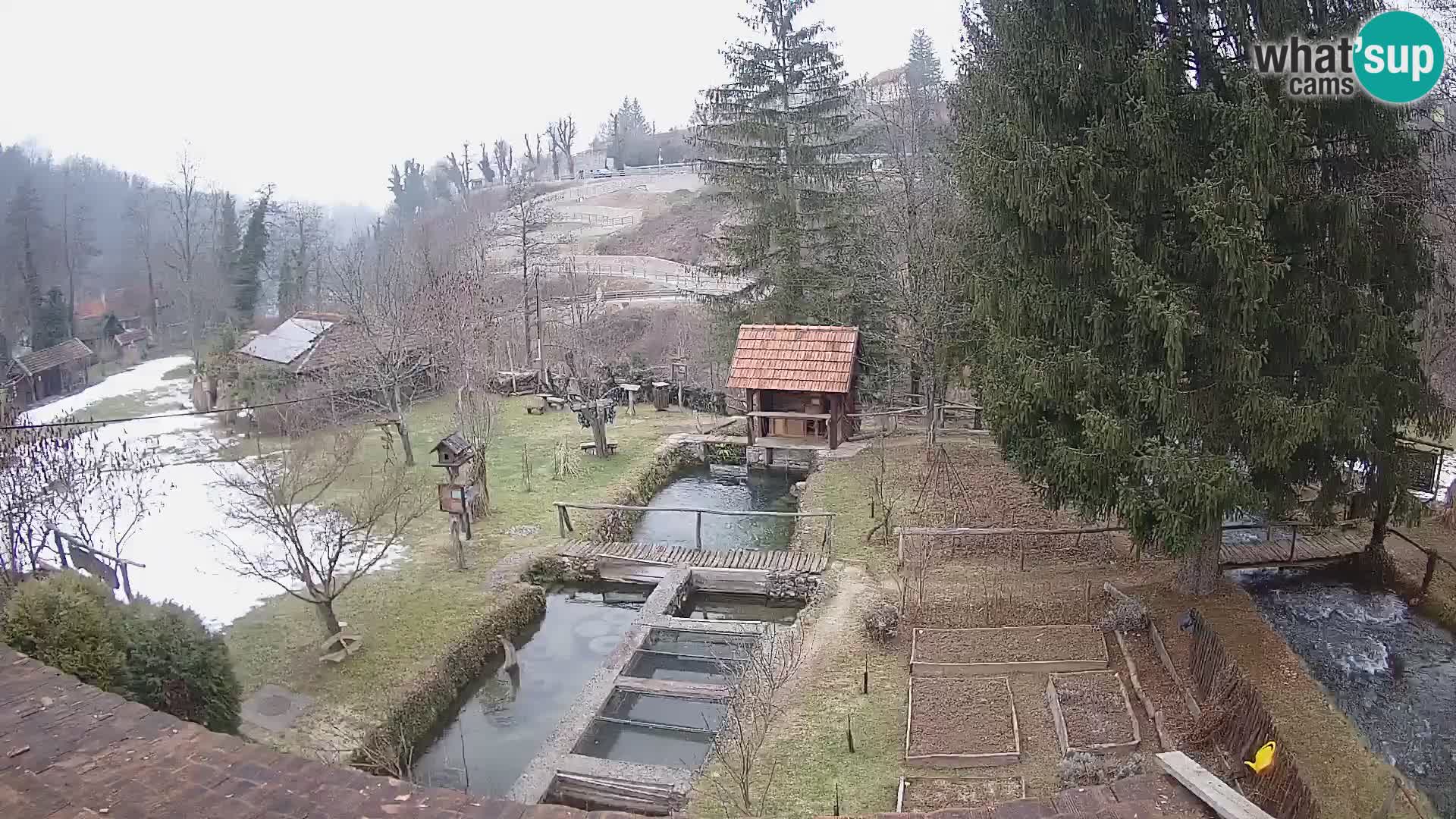 Live webcam Rastoke – fiume Slunjčica – Croazia