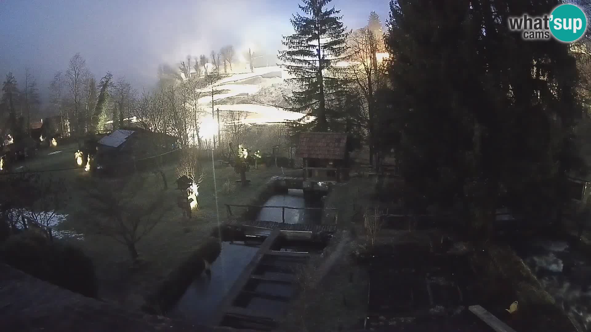 Live webcam Rastoke – fiume Slunjčica – Croazia