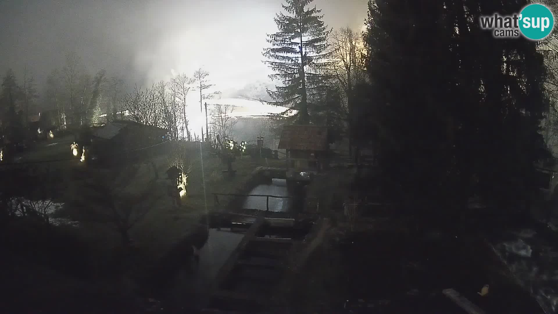 Live-Webcam Rastoke – Fluss Slunjčica – Kroatien