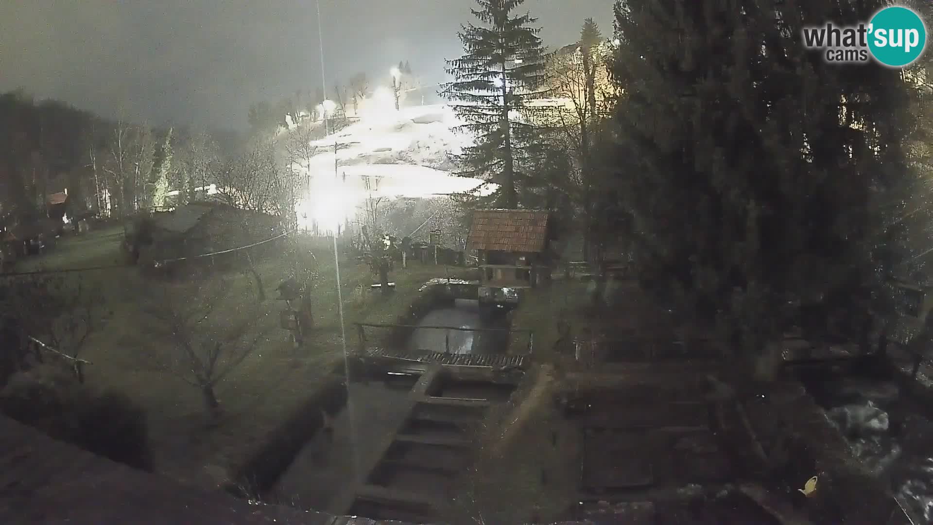 Web kamera uživo Rastoke – rijeka Slunjčica – Hrvatska