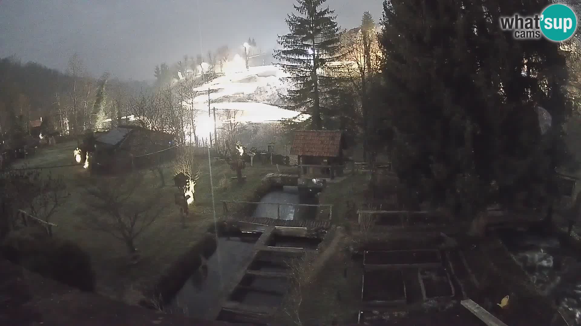 Live-Webcam Rastoke – Fluss Slunjčica – Kroatien