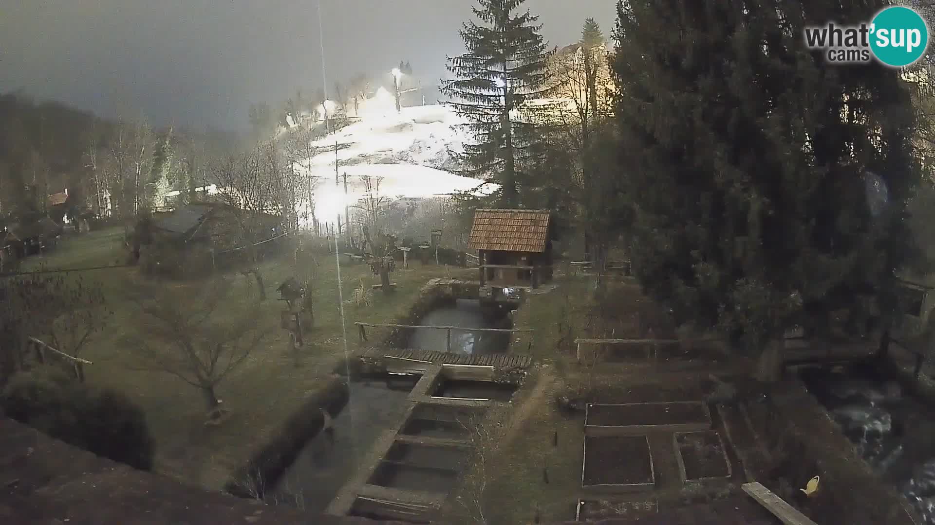 Webcam en direct Rastoke – rivière Slunjčica – Croatie