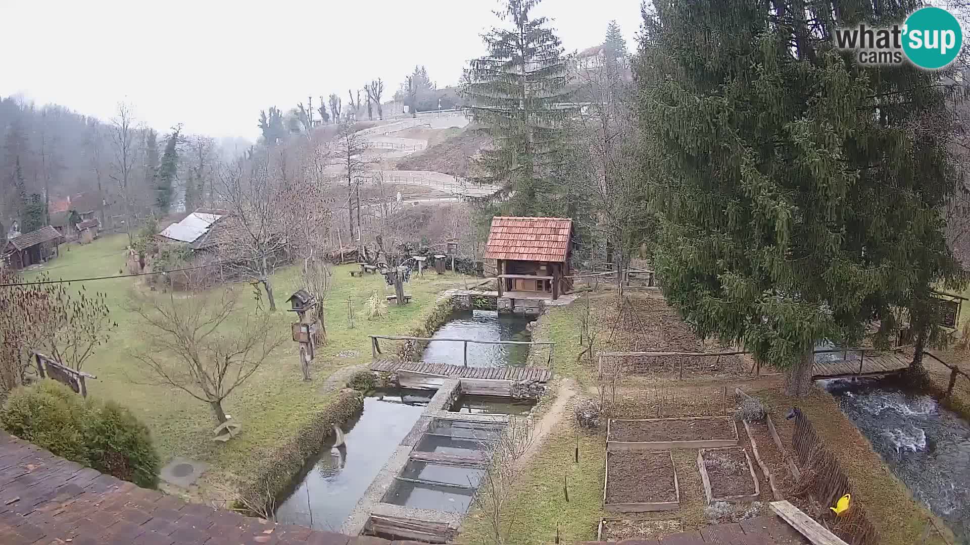 Live webcam Rastoke – fiume Slunjčica – Croazia