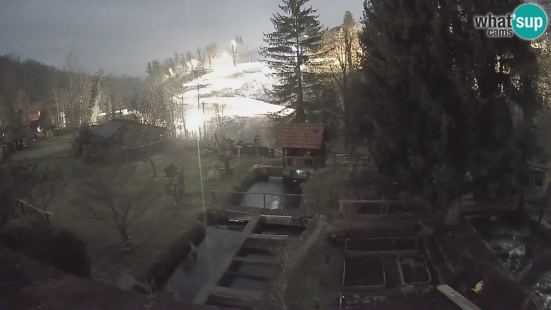 Live webcam Rastoke – fiume Slunjčica – Croazia