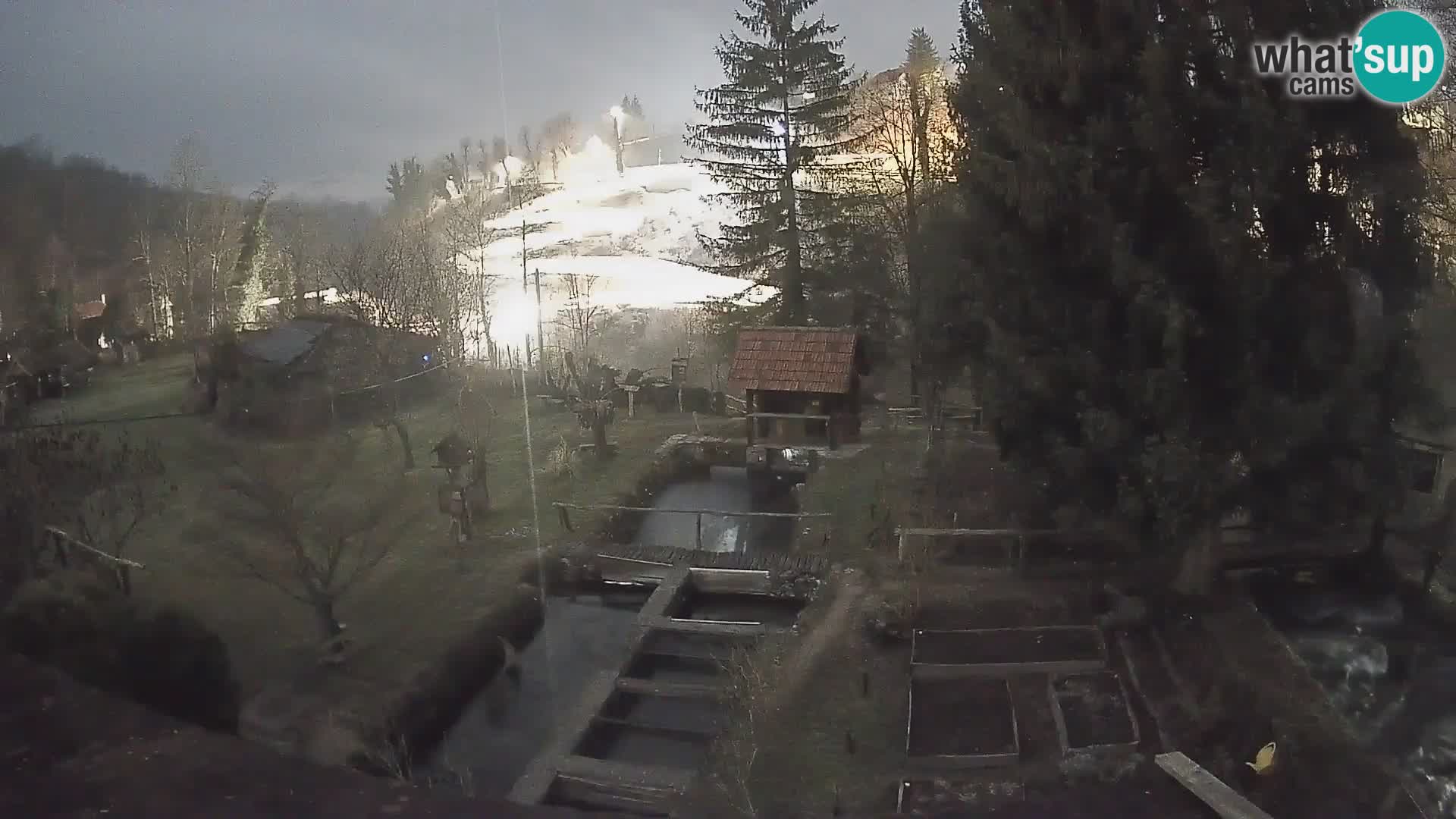 Webcam en direct Rastoke – rivière Slunjčica – Croatie