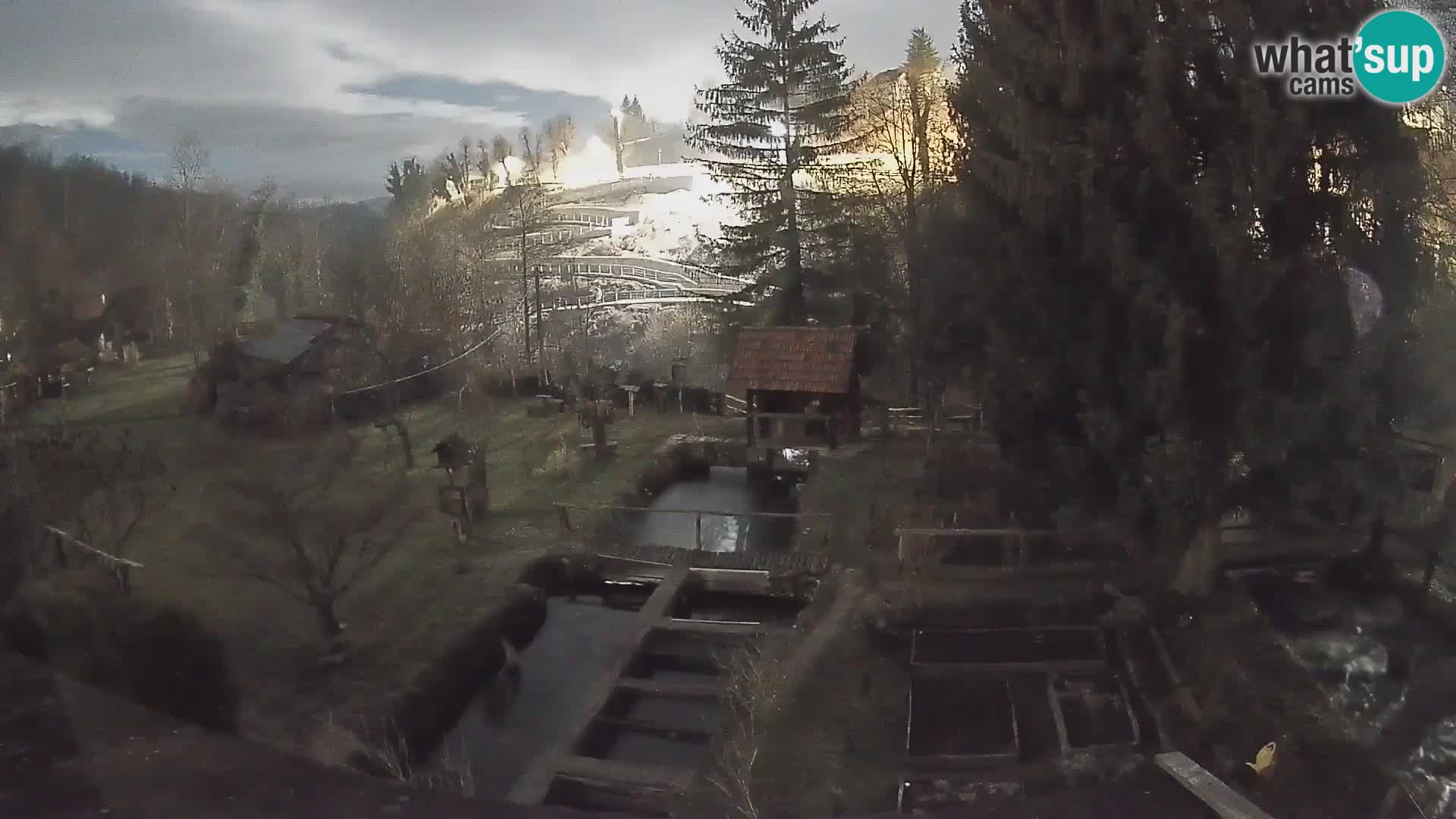 Webcam en direct Rastoke – rivière Slunjčica – Croatie