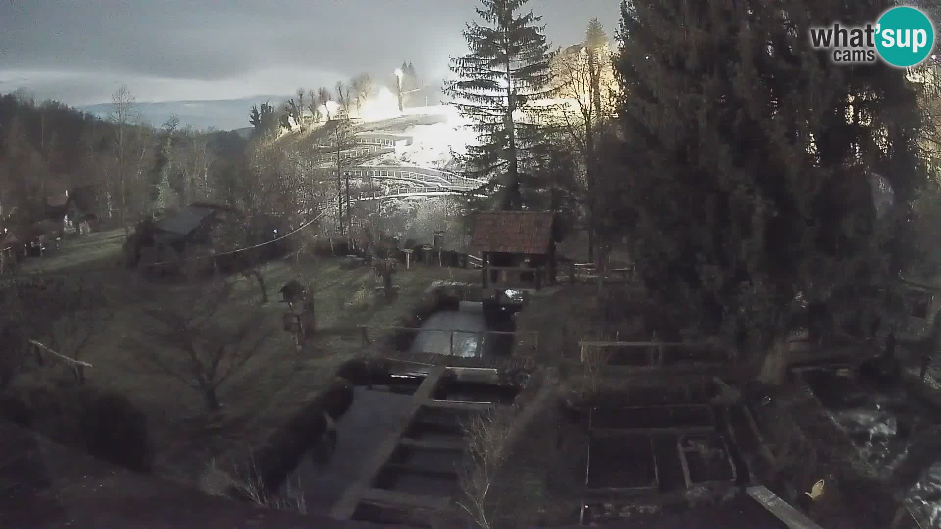 Live webcam Rastoke – river Slunjčica – Croatia