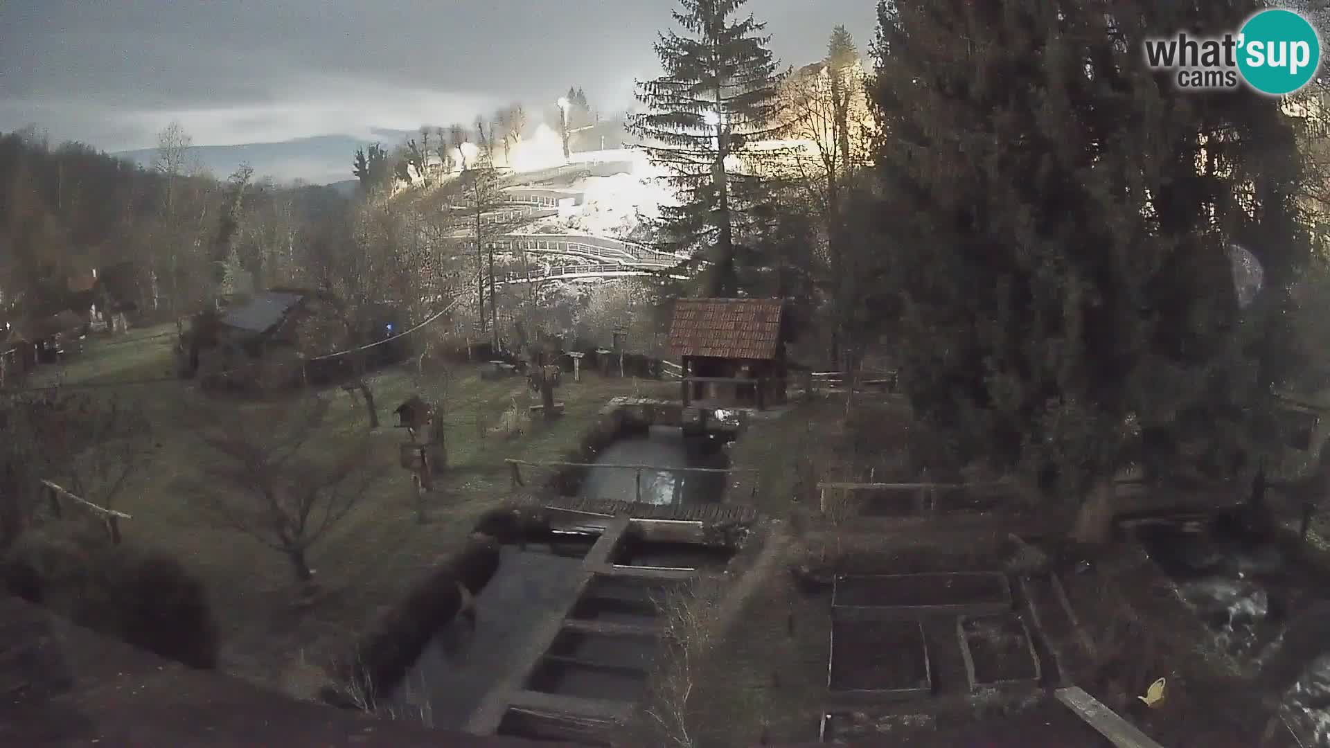 Webcam en direct Rastoke – rivière Slunjčica – Croatie