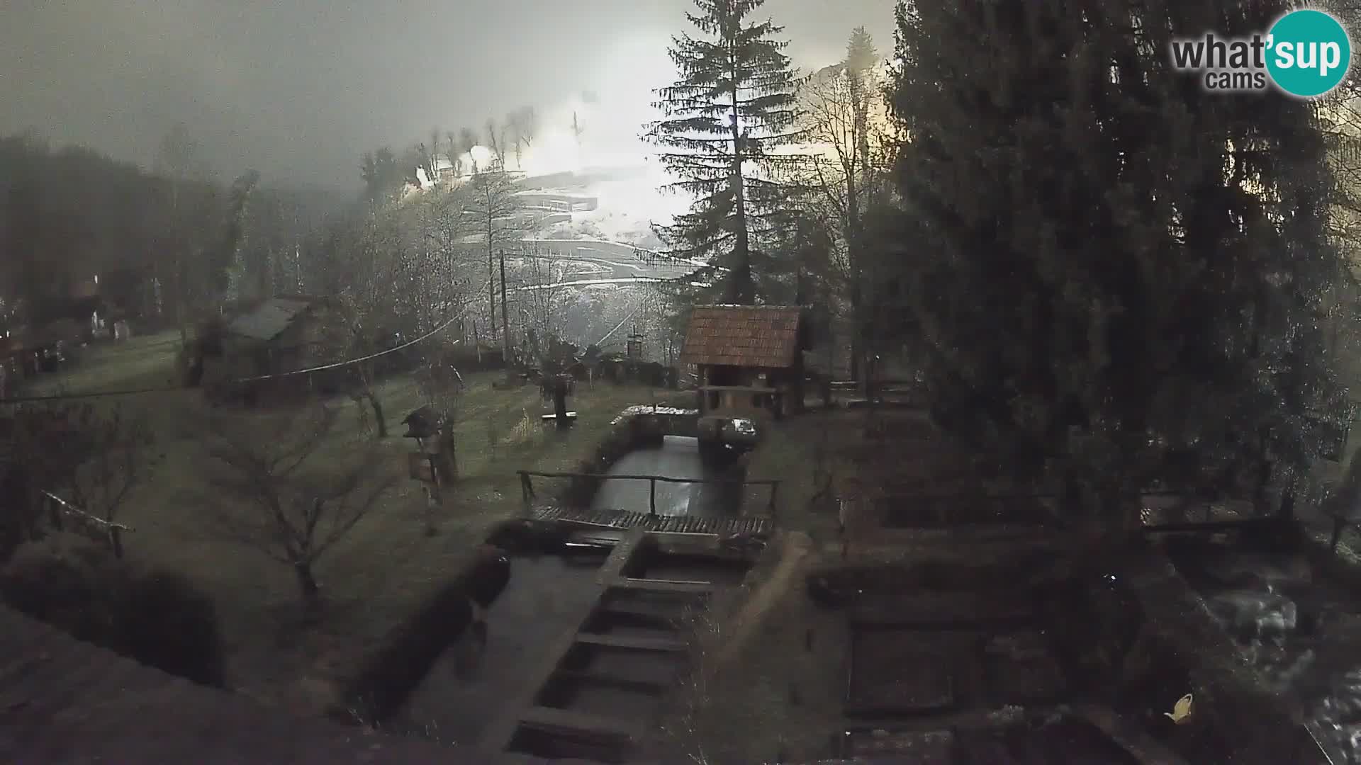 Live webcam Rastoke – fiume Slunjčica – Croazia