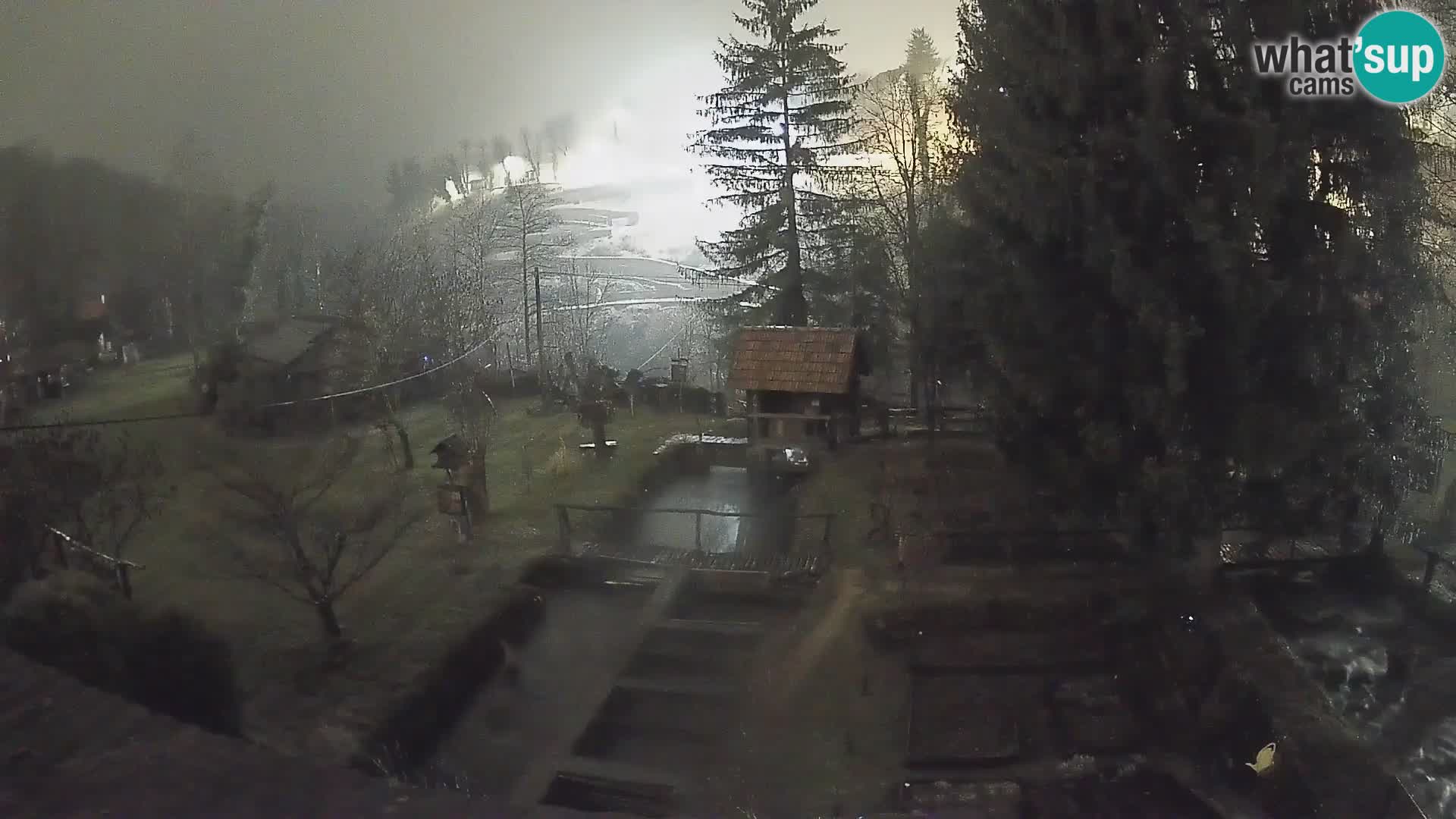 Cámara web en vivo Rastoke – río Slunjčica – Croacia