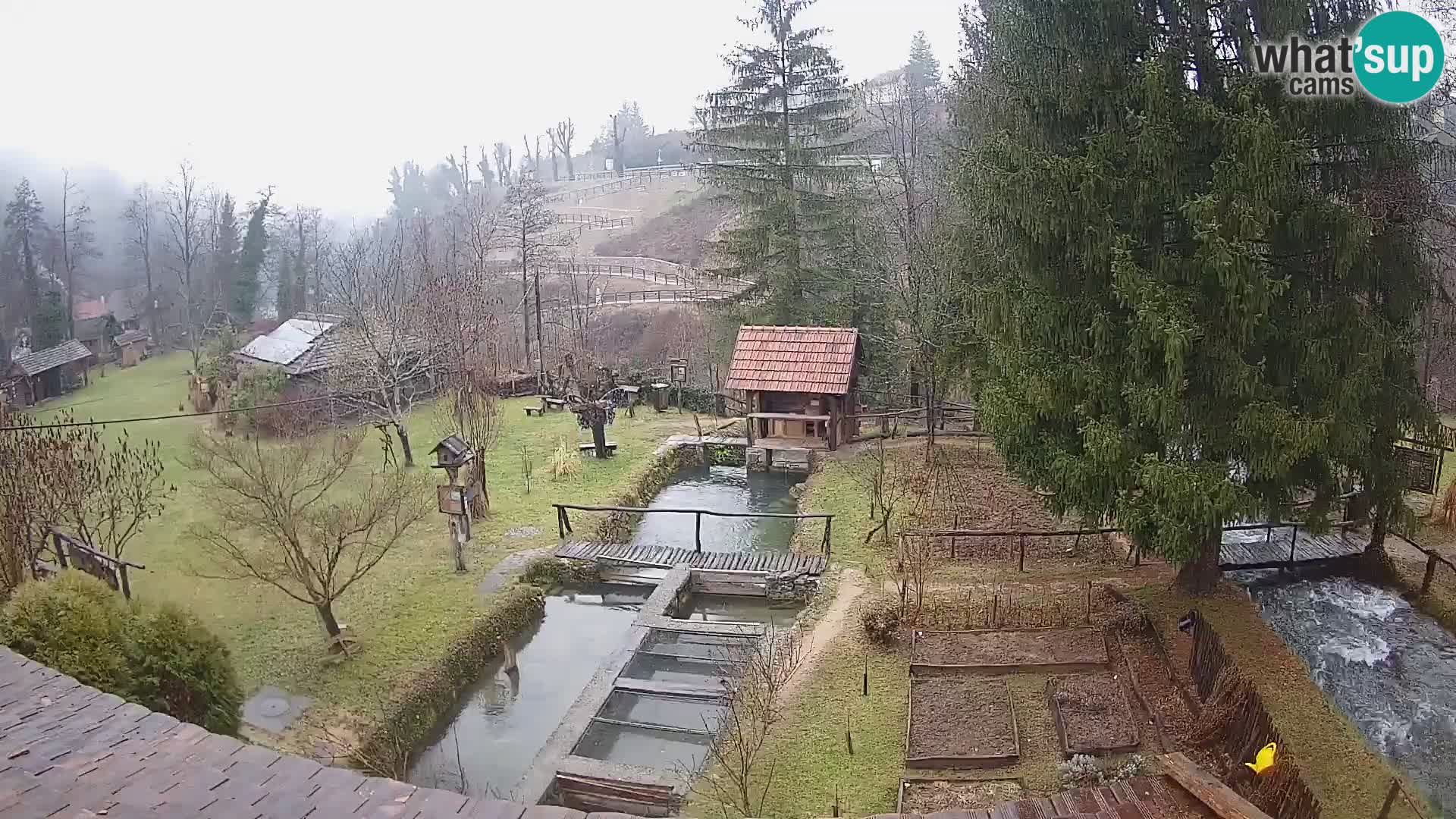 Live webcam Rastoke – fiume Slunjčica – Croazia