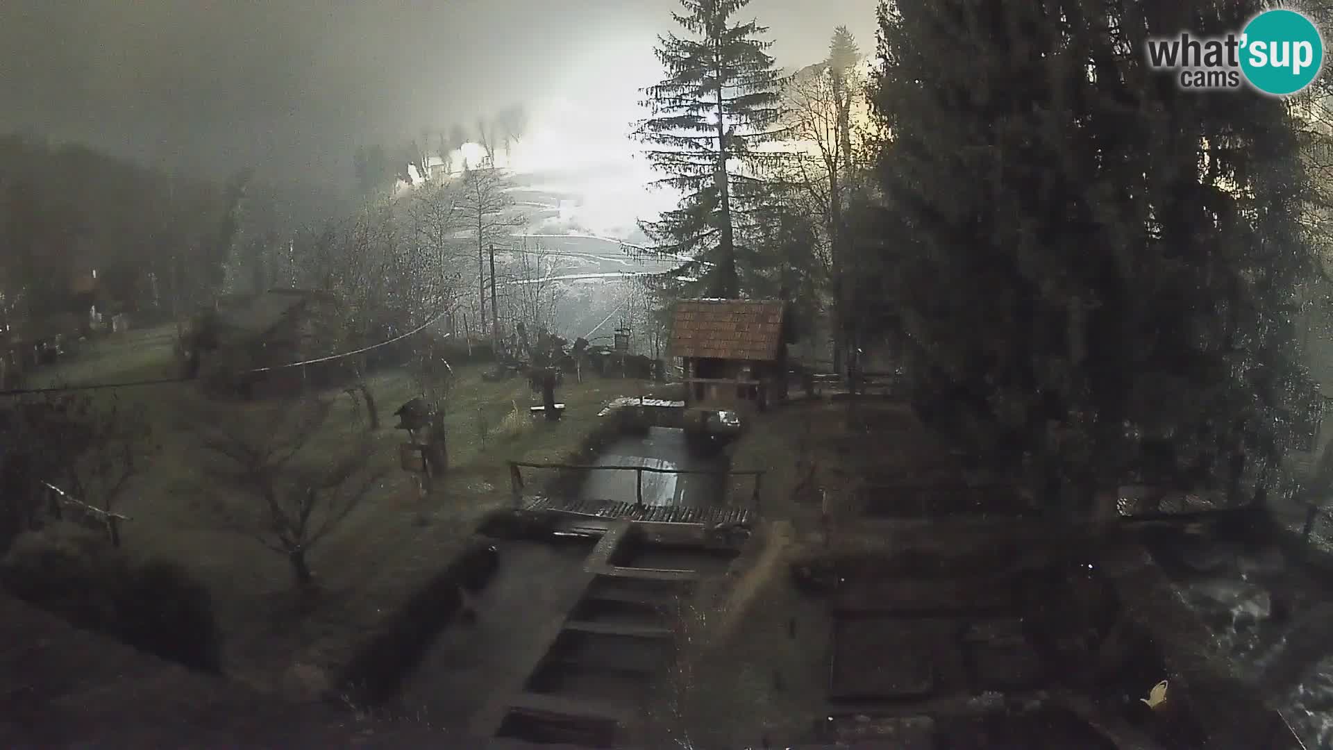 Live webcam Rastoke – fiume Slunjčica – Croazia