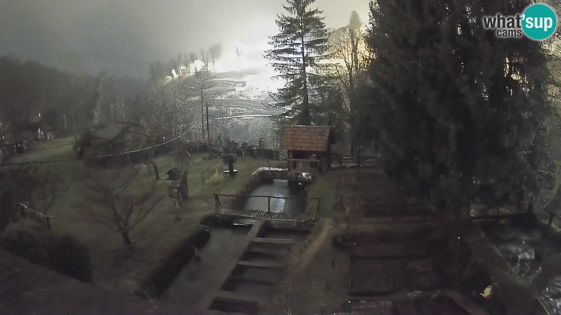 Live-Webcam Rastoke – Fluss Slunjčica – Kroatien